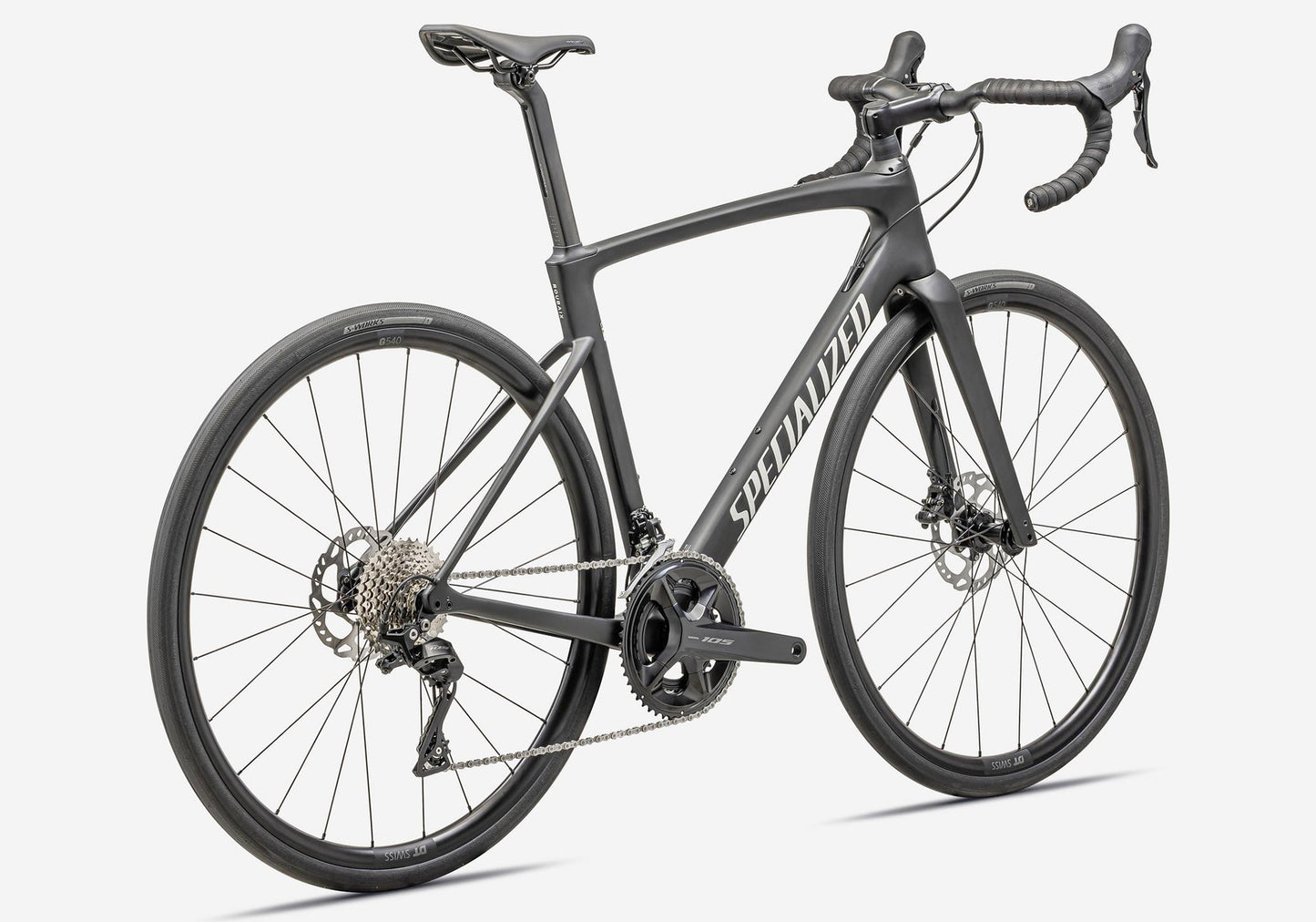 2025 Specialized Roubaix SL8 Sport 105, Unisex Road Bike - Metallic Obsidian