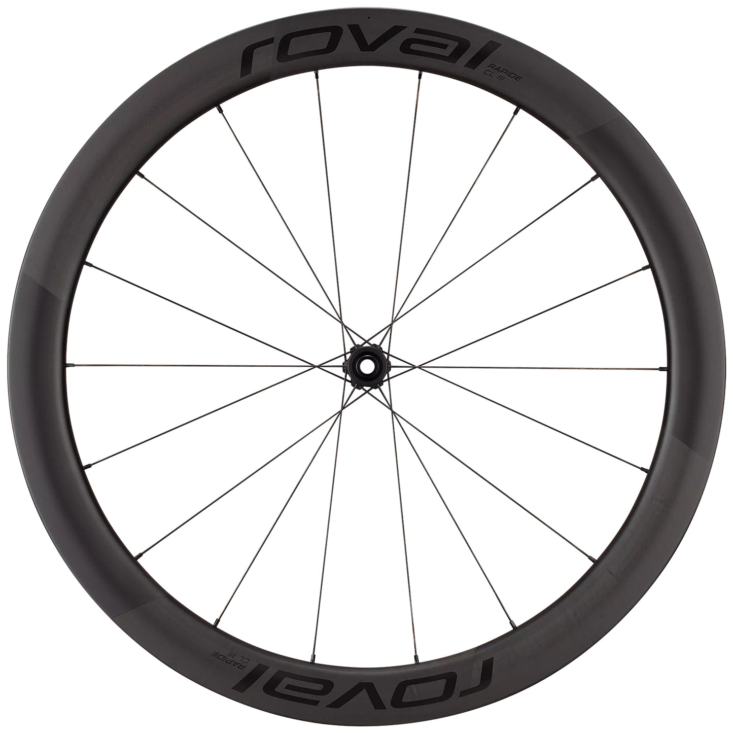Specialized Roval Rapide CL III 700c Carbon Clincher Road Wheels - Satin Carbon image 6