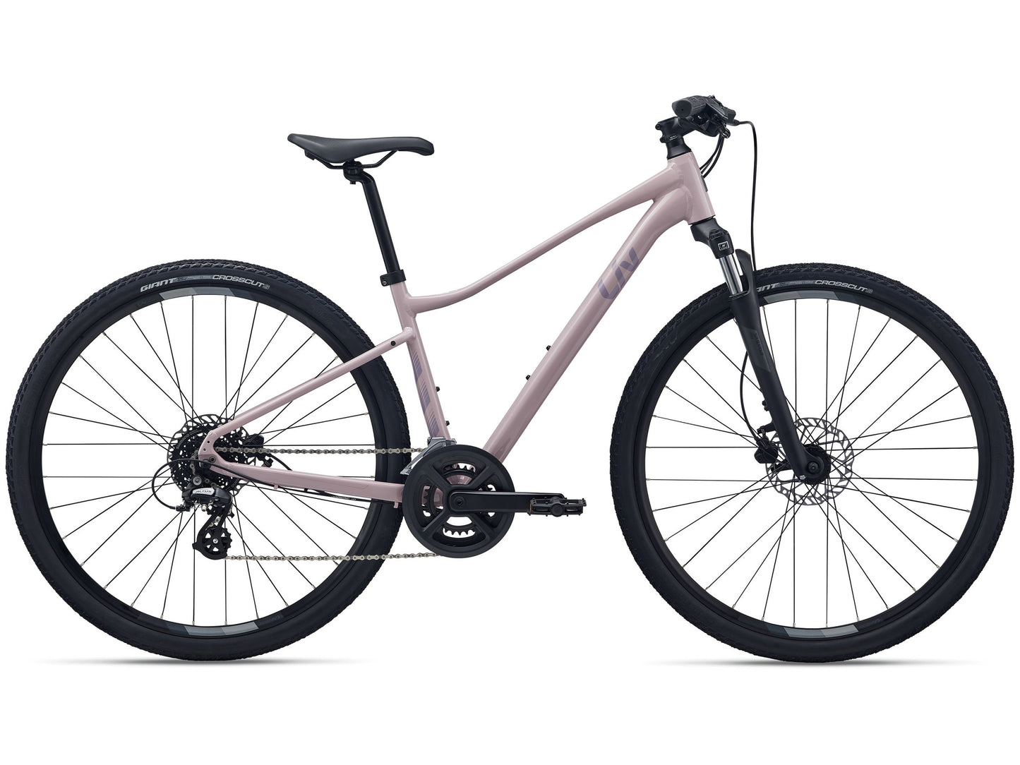 2026 Giant Liv Rove 4 Women's Urban/Fitness Bike, Rosy Brown