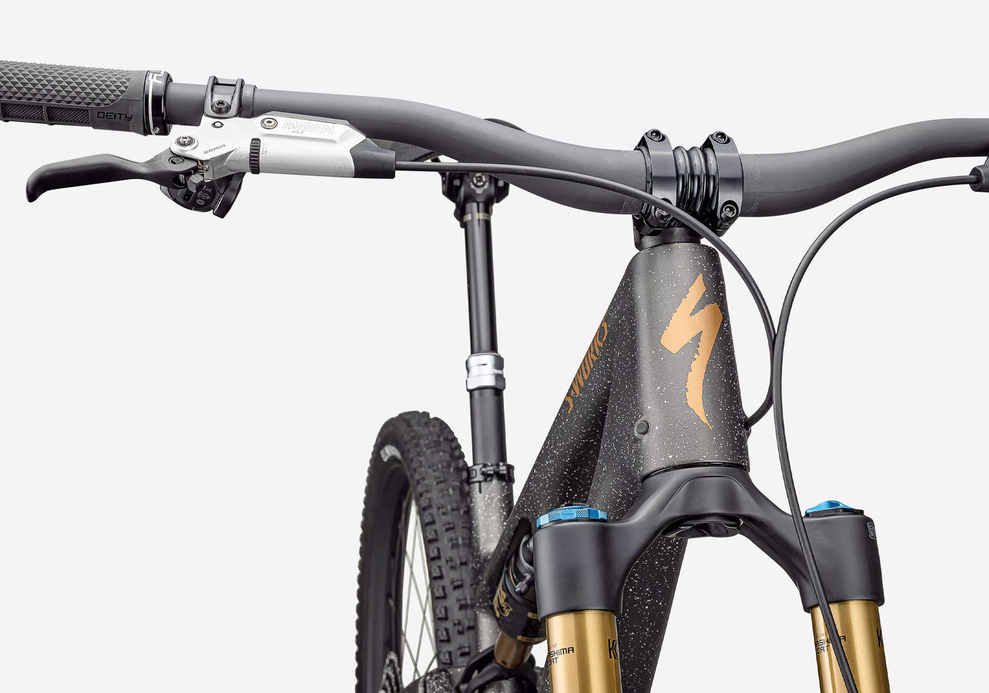 2025 Specialized S-Works Stumpjumper 15, Satin Gunmetal/Clay