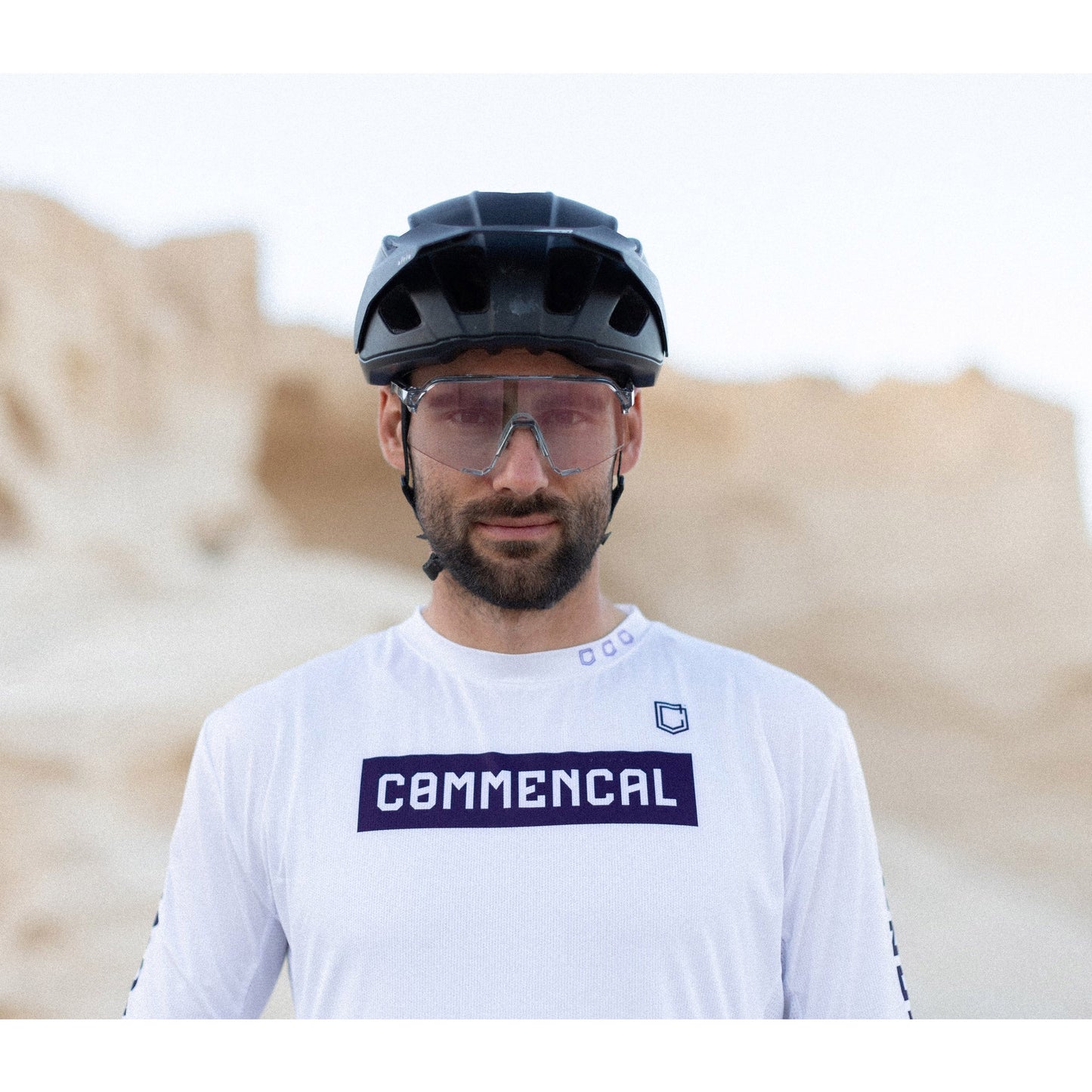 100% S3 Cycling Sunglasses Polished Translucent Grey - Rose Gold Photochromic Lens