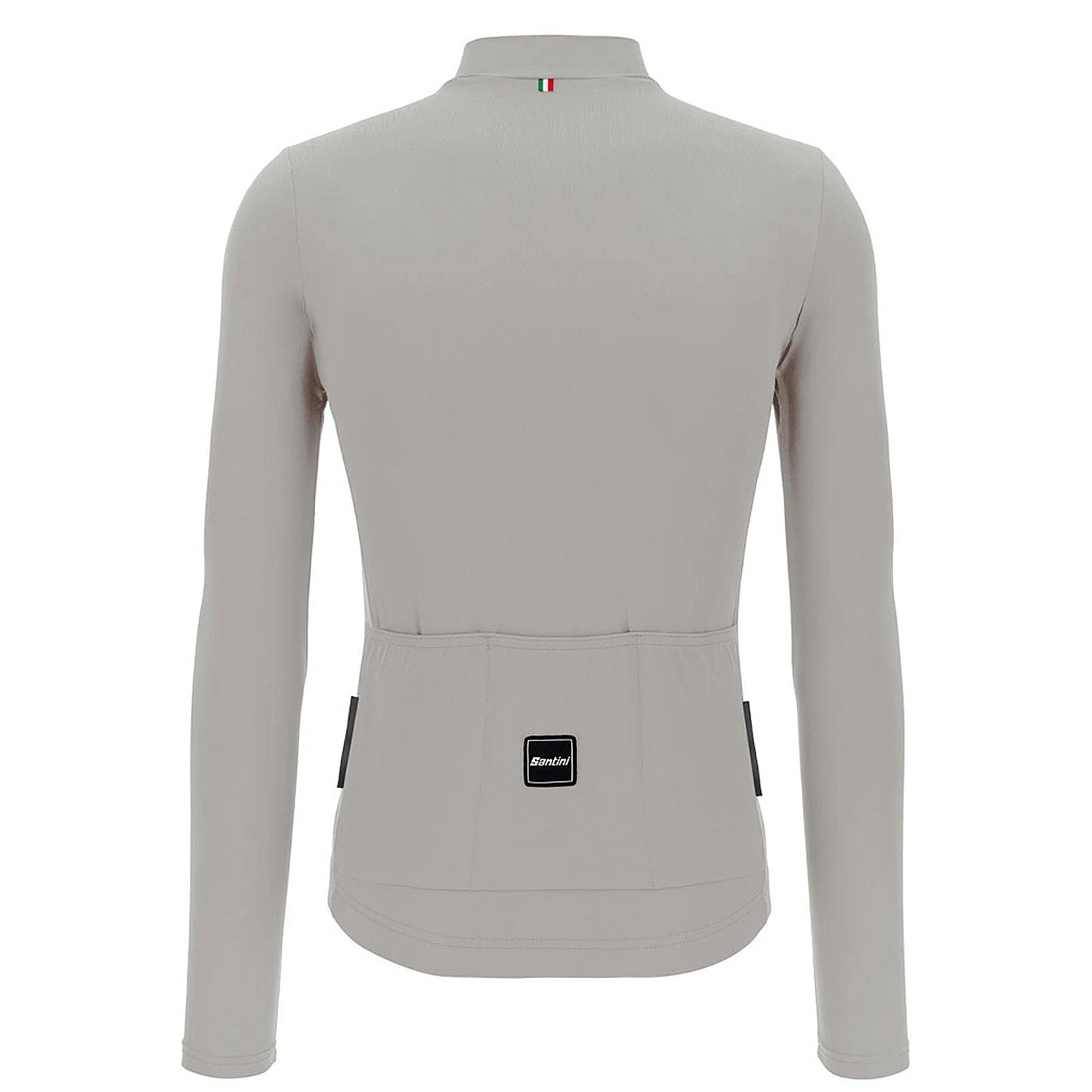 Santini Men's Sensation Long Sleeve Lightwight Summer Jersey - Silver