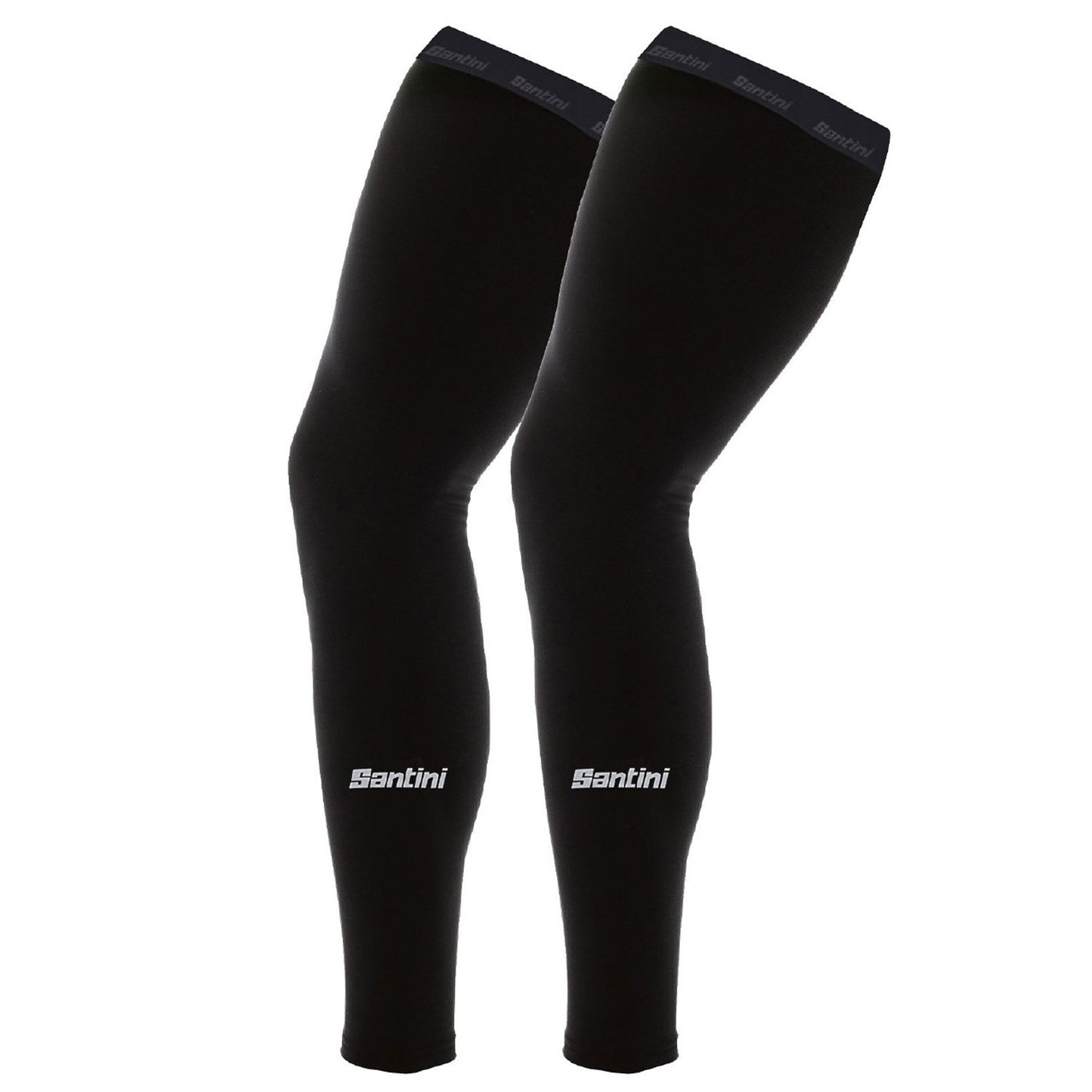 Santini Unisex Totum Leg Warmers, Black