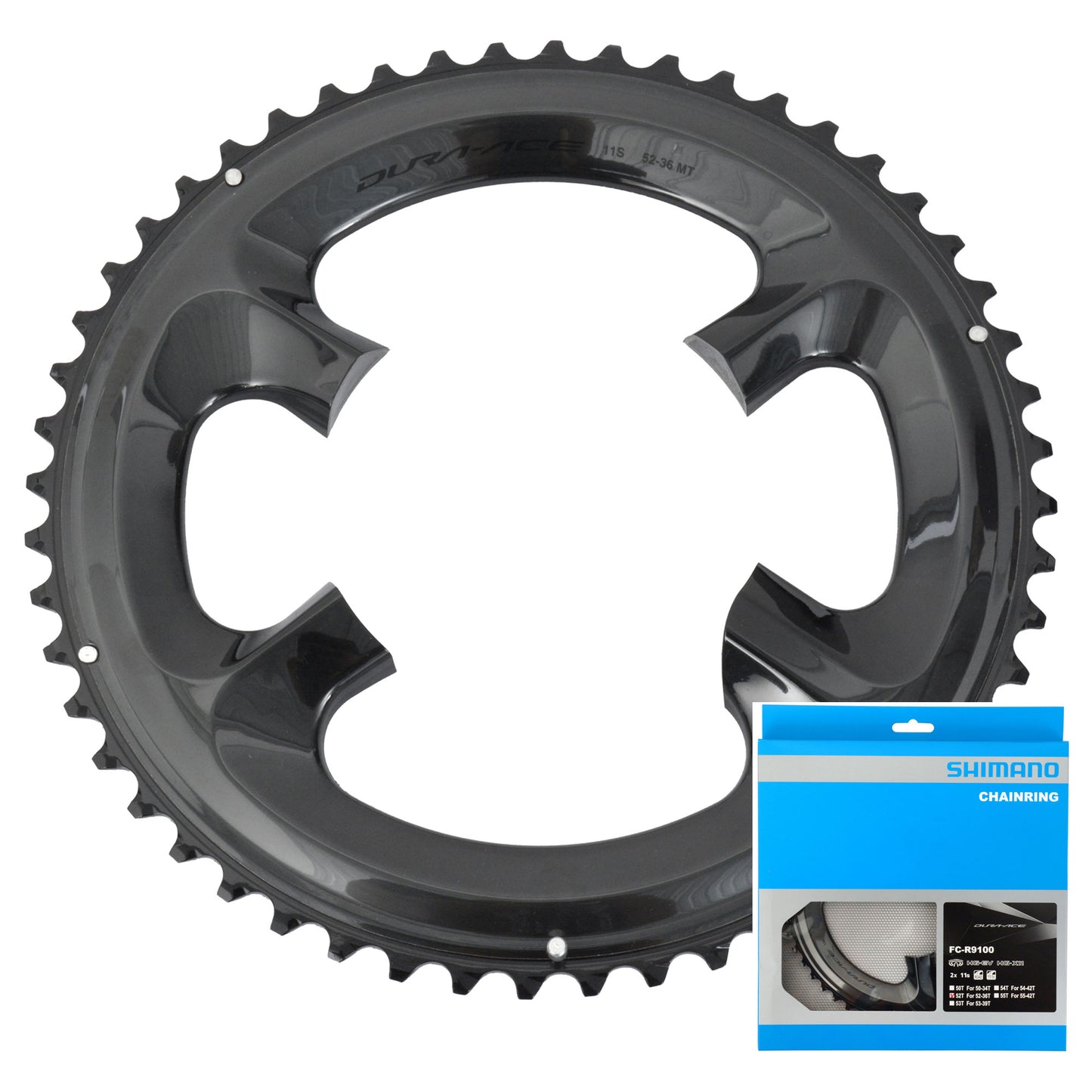 Shimano FC-R9100 Dura-Ace 11 Speed Outer Chainring 52T