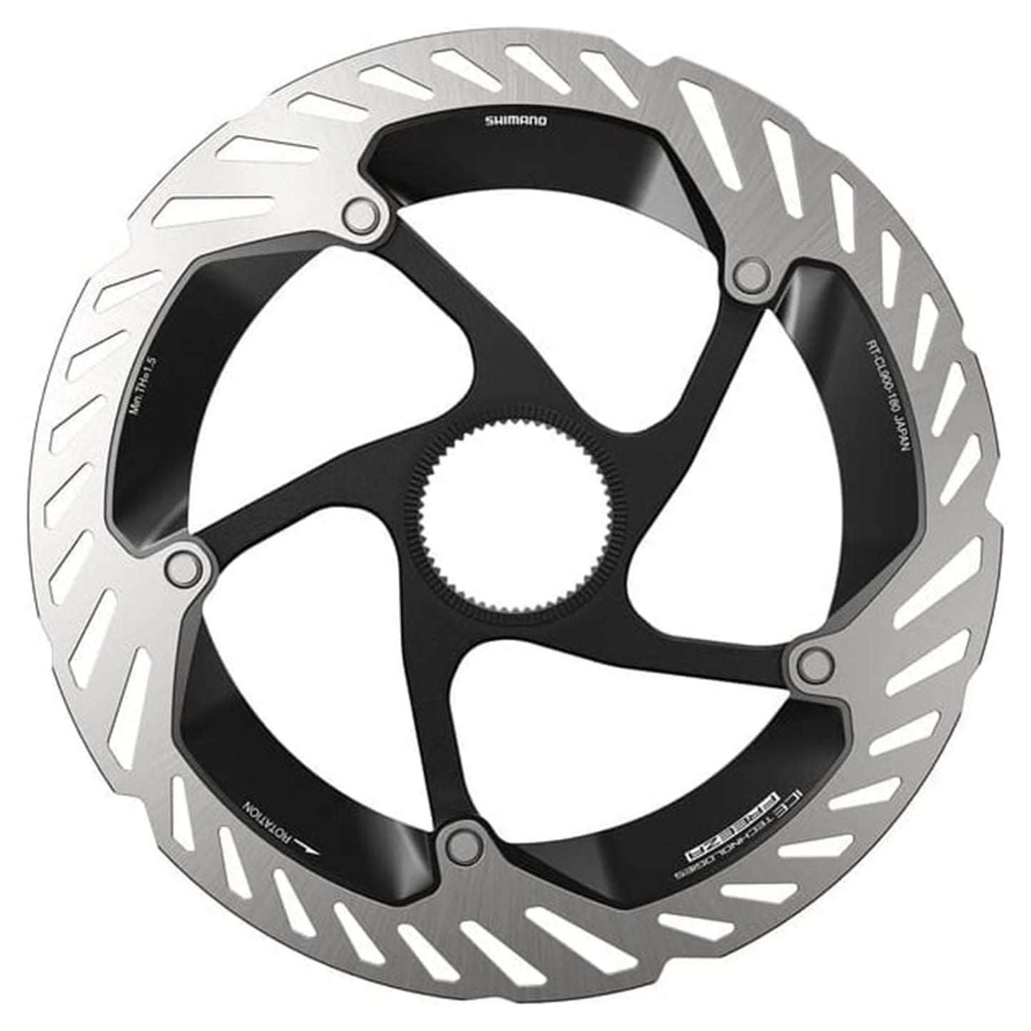 Shimano XTR RT-CL900 Disc Brake Rotor 180mm Ice-Tech Centrelock External Serration w/Lockring