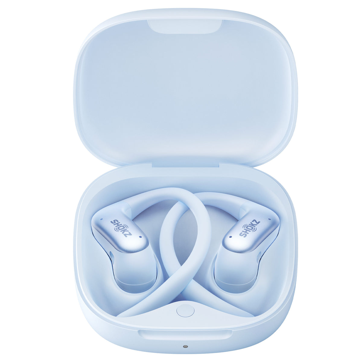 SHOKZ OpenFit AIR 2 True Wireless Earbuds - Ice Blue T520-ST-IB image 3