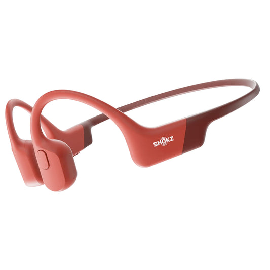 Shokz OpenRun Wireless Bluetooth Headphones - Red