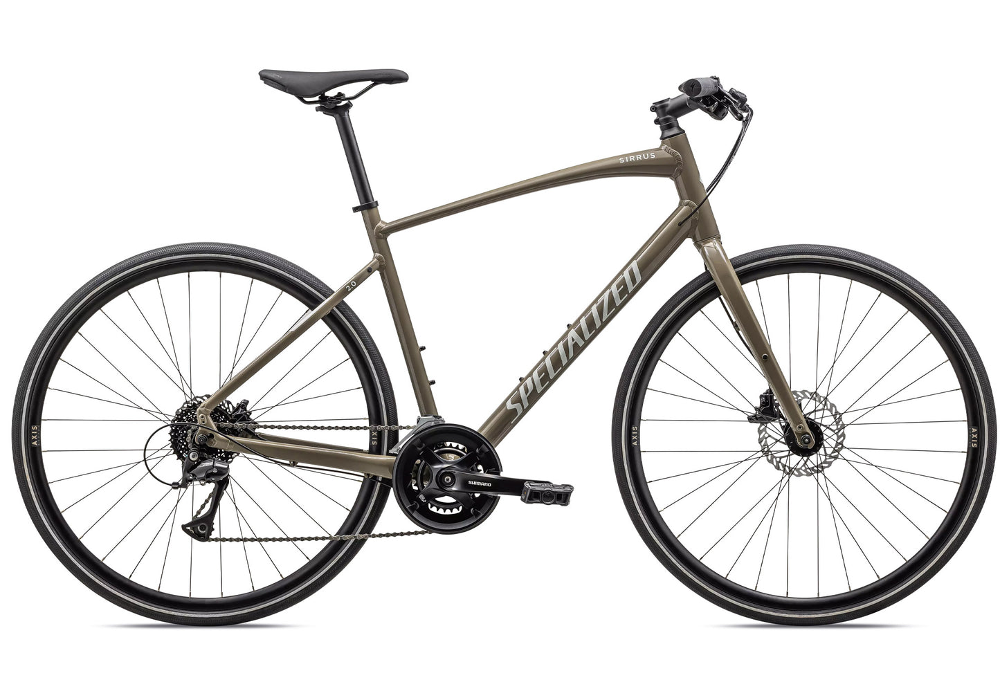 Specialized Sirrus 2.0 Unisex Fitness/Urban Bike, Satin Taupe image 3