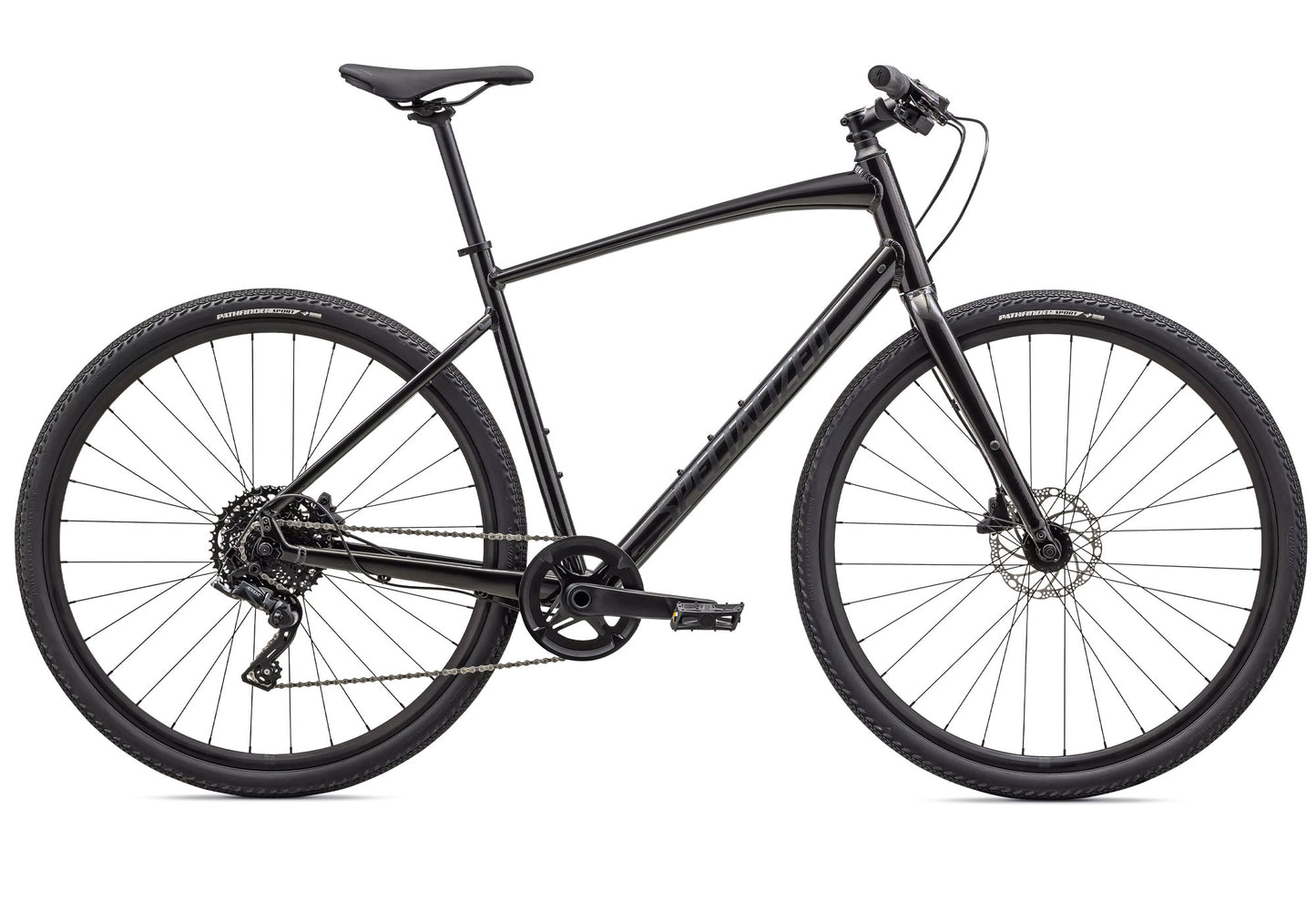 Specialized Sirrus X 3.0 Unisex Urban/Fitness Bike, Gloss Obsidian image 3