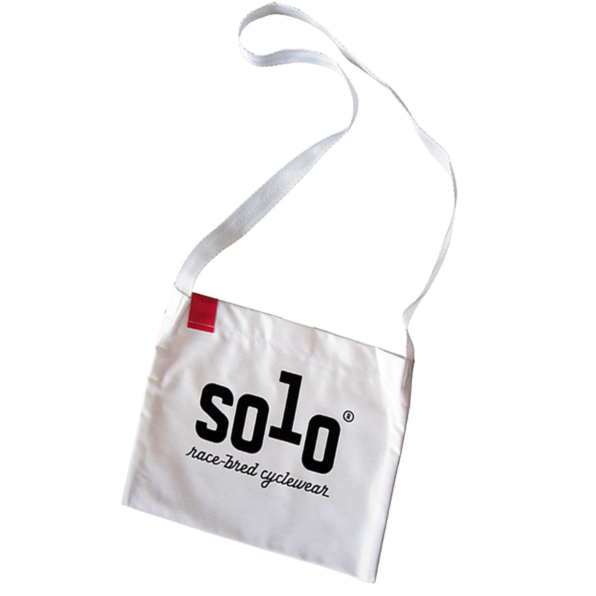 Solo Musette Cotton Bag White