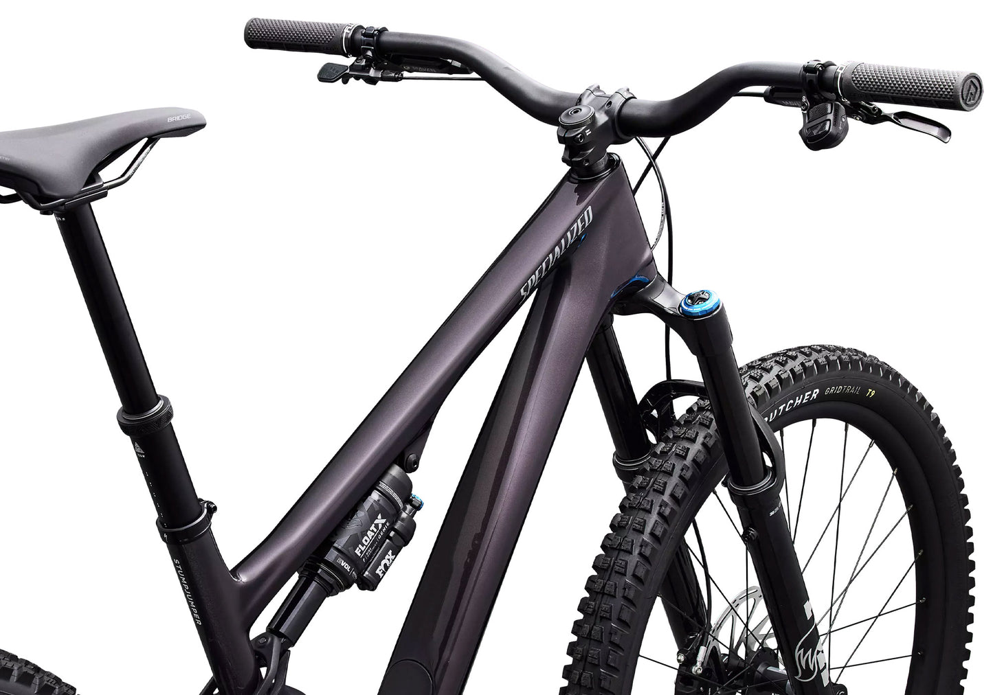 2026 Specialized Stumpjumper 15 EVO Expert AXS Unisex Mountain Bike, Gloss Nebula Metallic imge 5