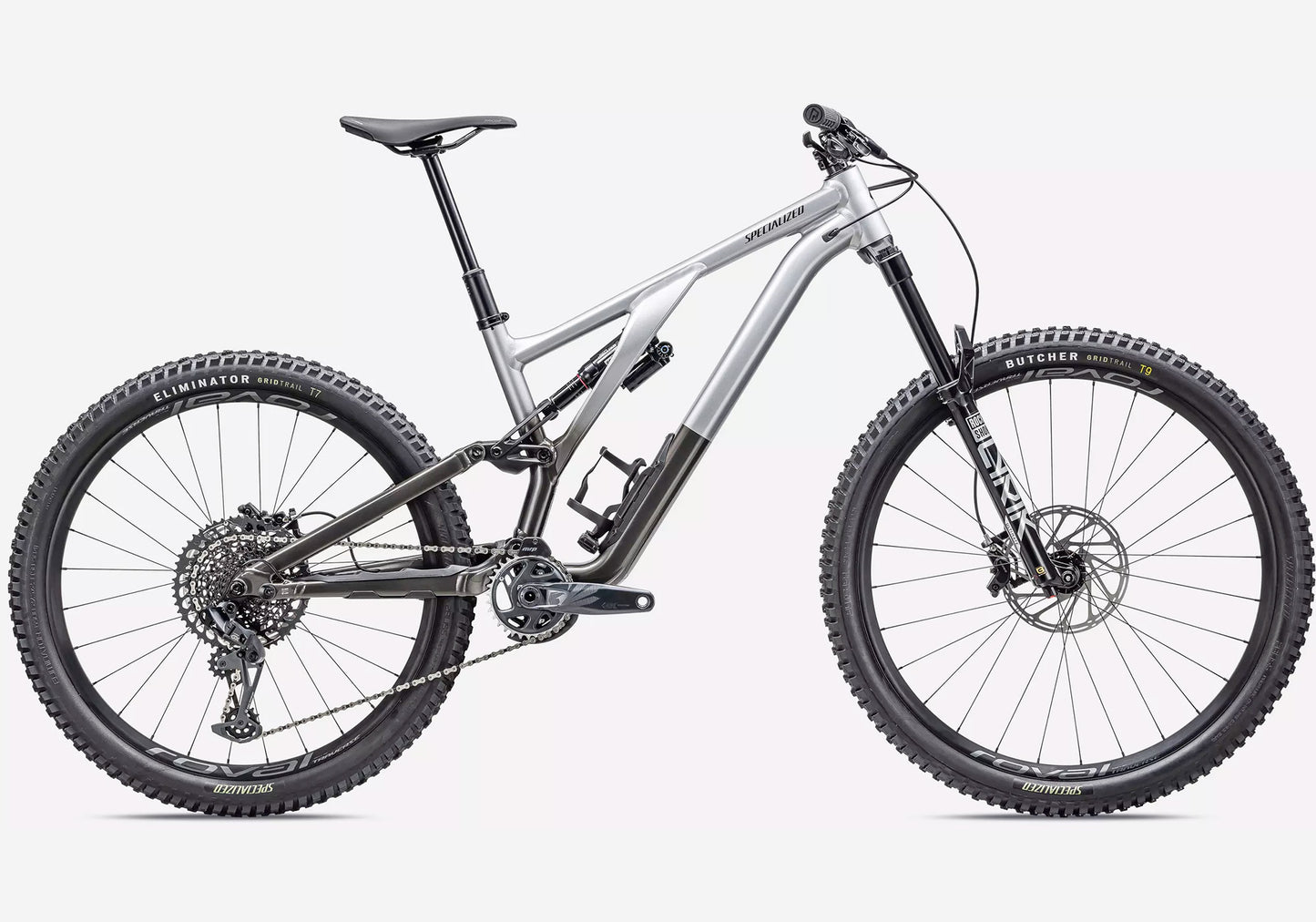 Specialized Stumpjumper EVO Elite Alloy Unisex Mountain Bike - Gloss Silver Dust. SIZE S3 ONLY. CALL TO ORDER.