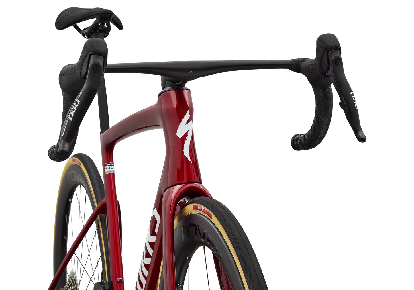 2027 Specialized S-Works Tarmac SL9 SRAM Red AXS, Unisex Road Bike, Ruby Metallic image 6