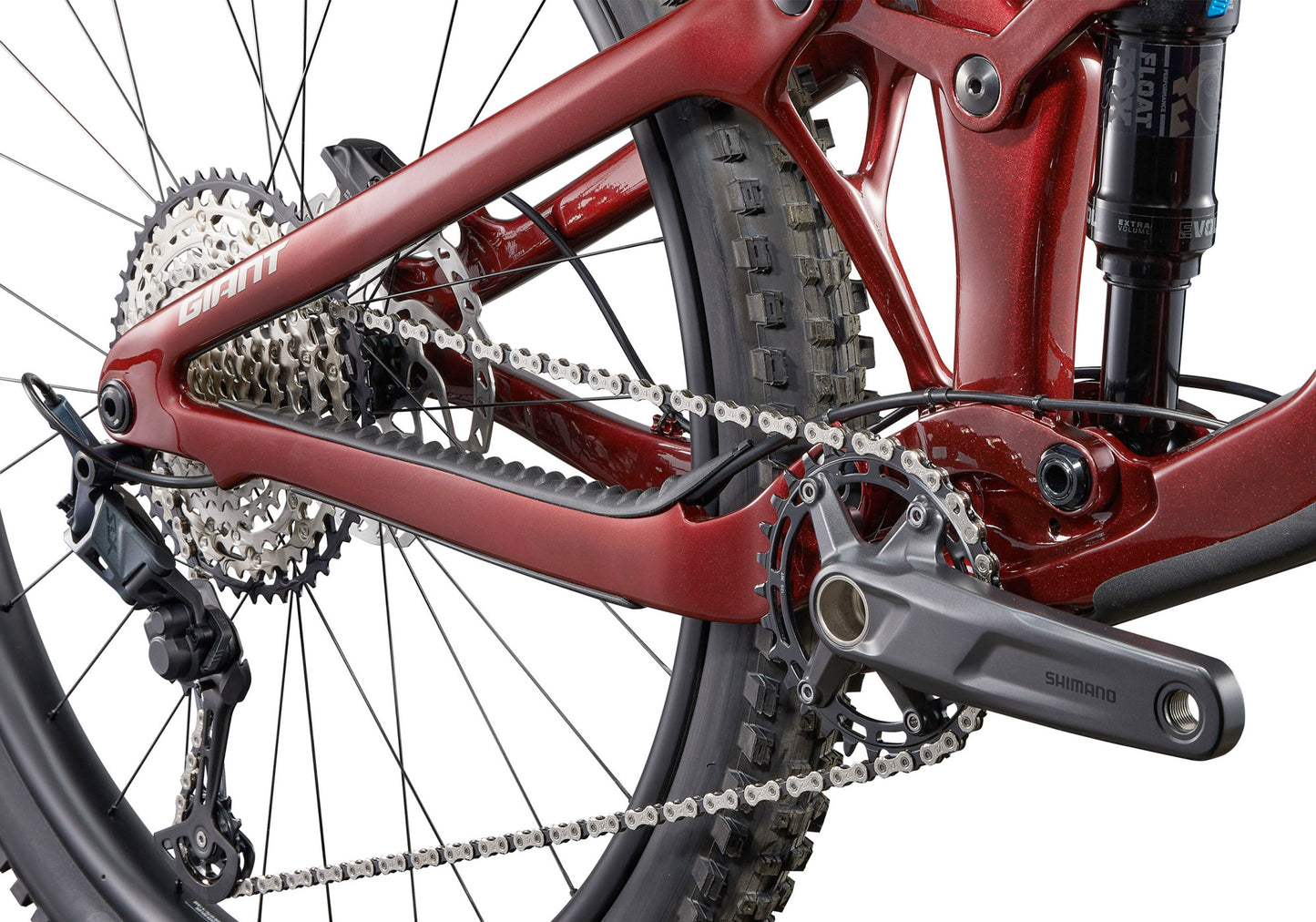 Giant Trance X Advanced 2 Men's Mountain Bike, Sangria