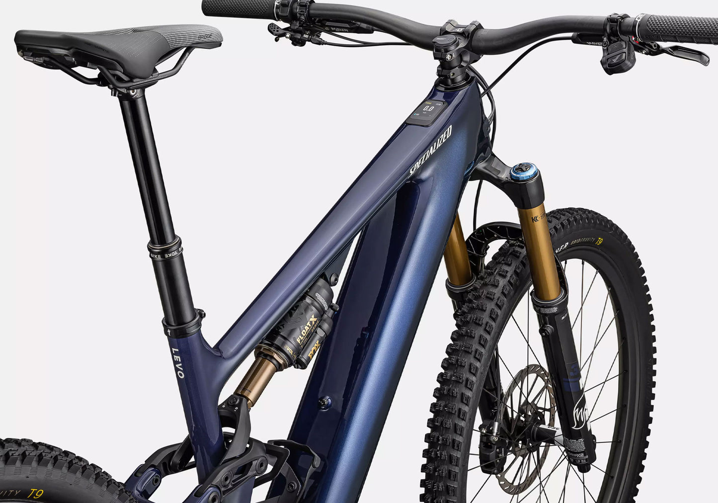 Specialized Turbo Levo 4 Pro Electric Mountain Bike, Gloss Blue Onyx detail 2