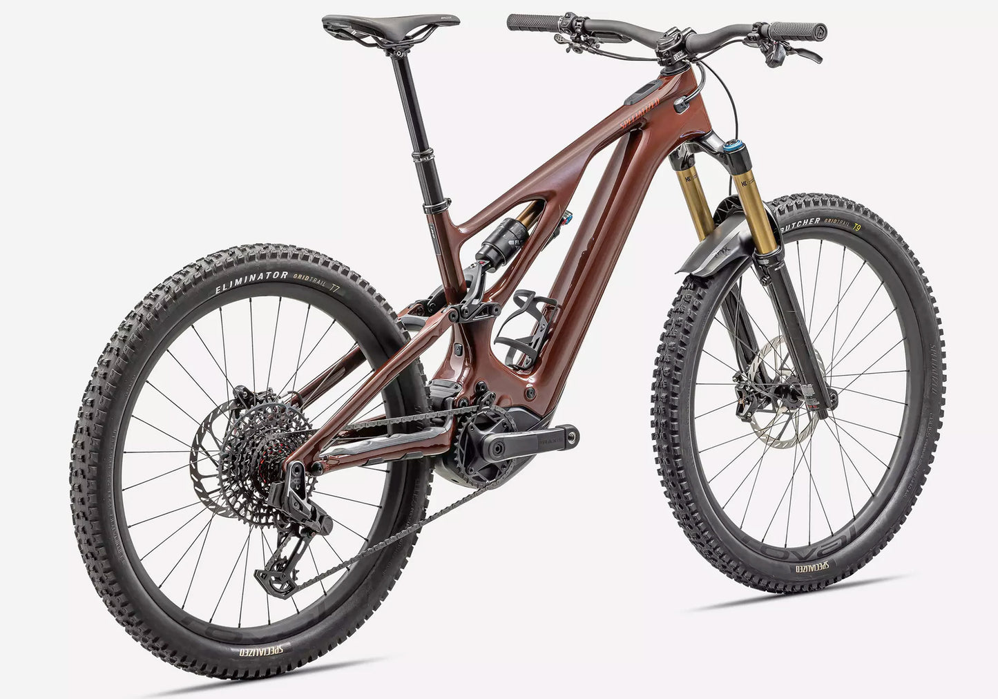 2023 Specialized Turbo Levo Pro Carbon, Unisex Electric Mountain Bike - Gloss Rusted Red/Satin Redwood