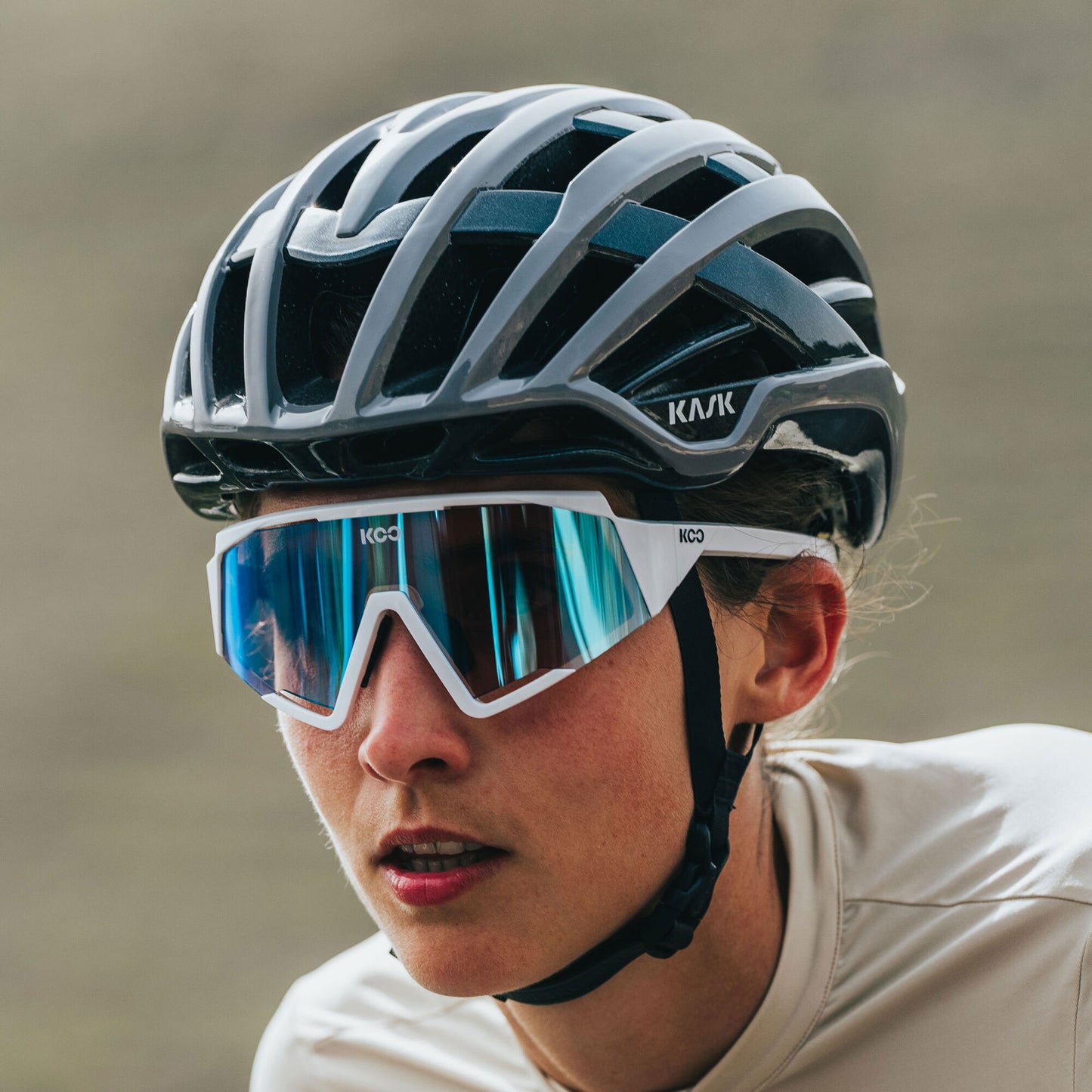Kask Valegro WG11 Unisex Road Cycling Helmet, Ash image 4