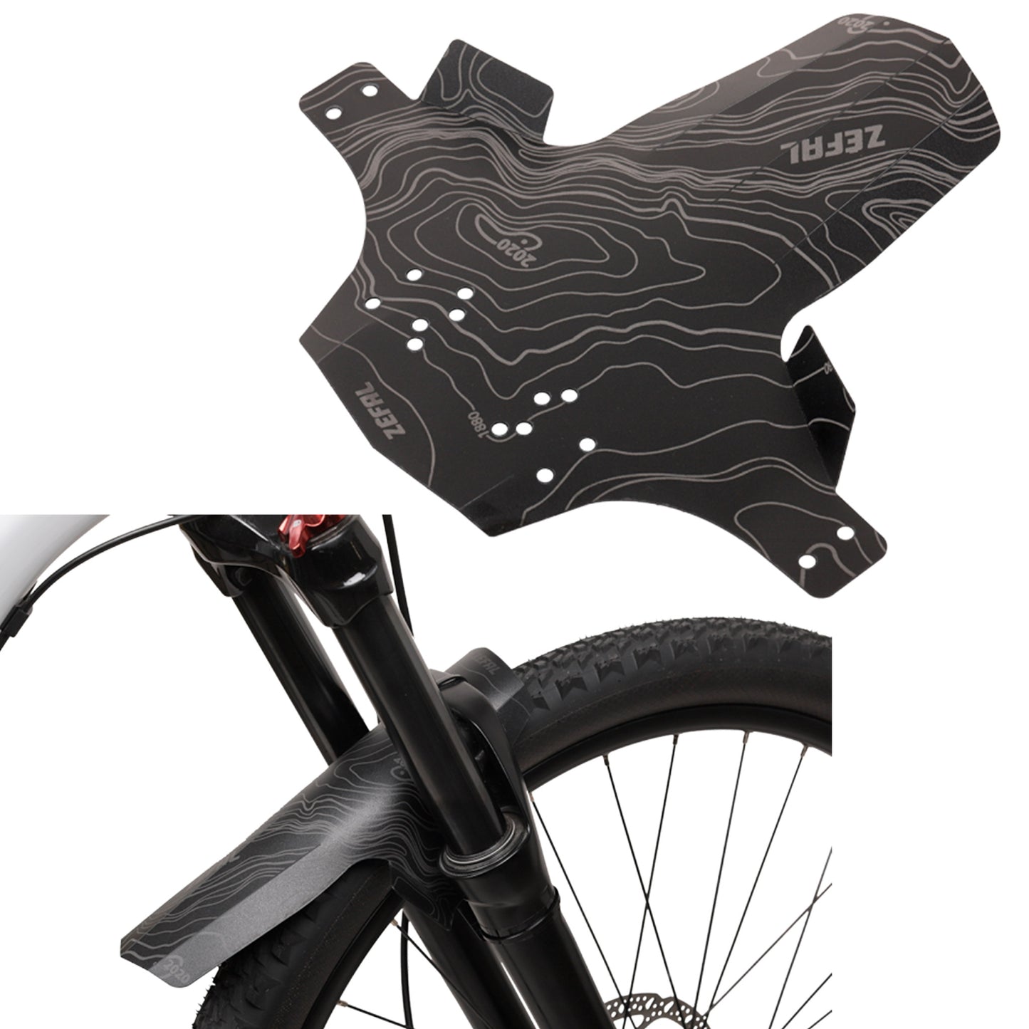Zefal Deflector Lite Front MTB Mudguard