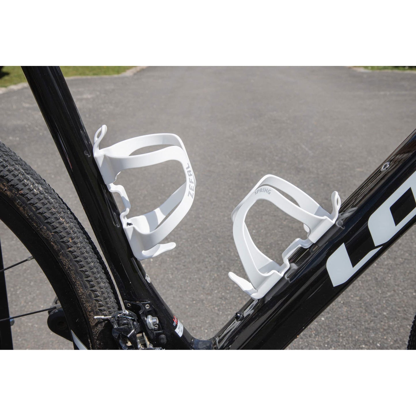 Zefal Spring Bottle Cage, White