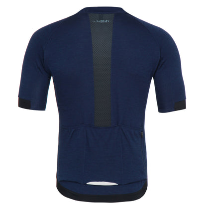 DHB Men's Merino Short Sleeve Jersey, Bright Blue