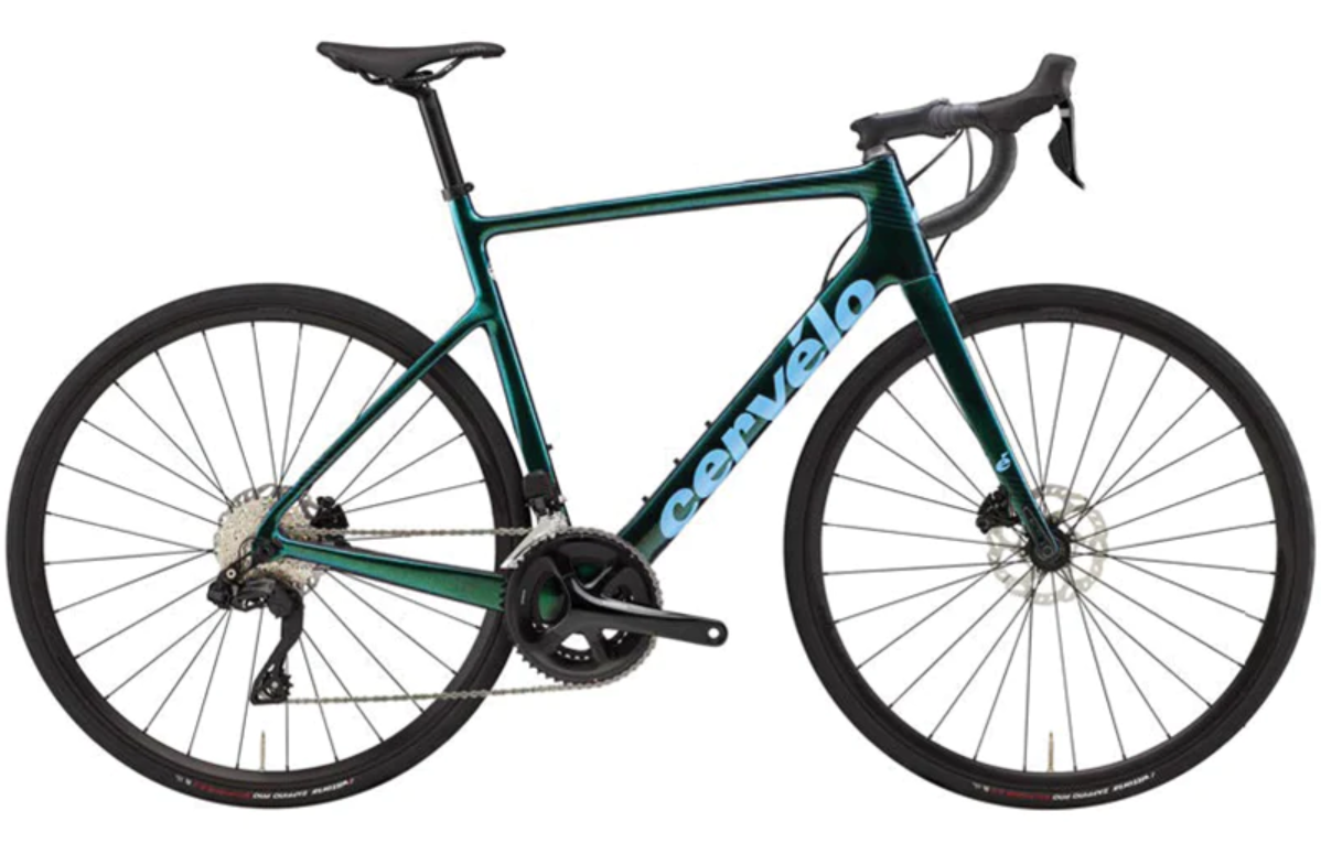 Cervelo Caledonia 105 Di2, Unisex Road Bike - Oasis