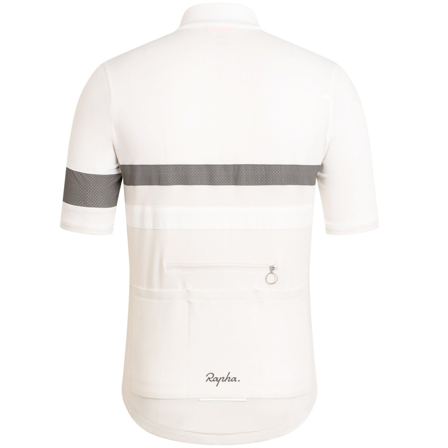 Rapha Men's Brevet Lightweight Jersey, Off White/White
