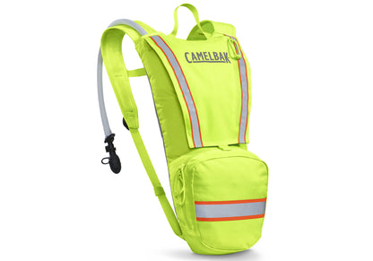 Camelbak Ambush 3.0 Litre Hydration Backpack, Hi-Viz Lime Woolys Wheels Sydney