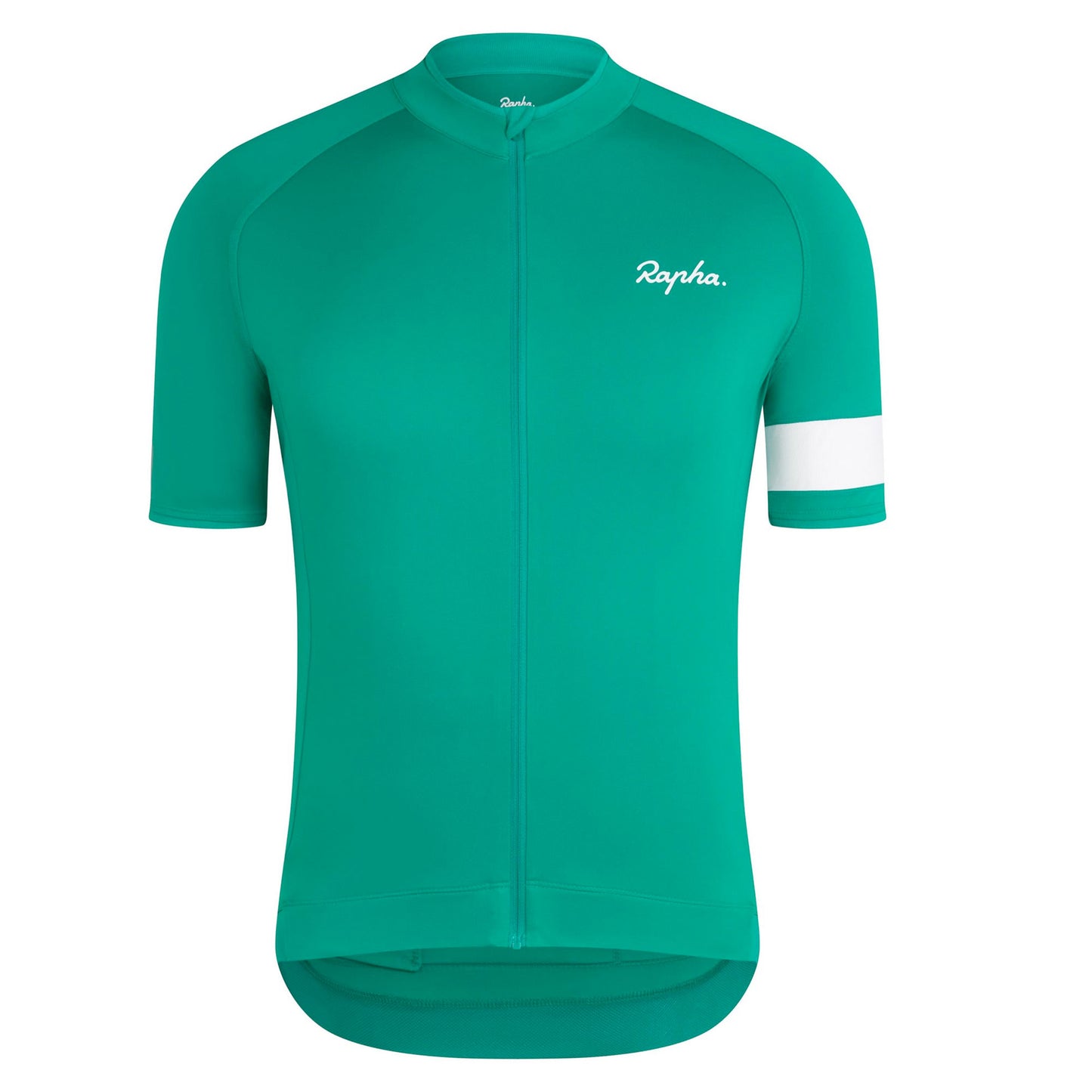 Rapha Men's Core Jersey, Green/White