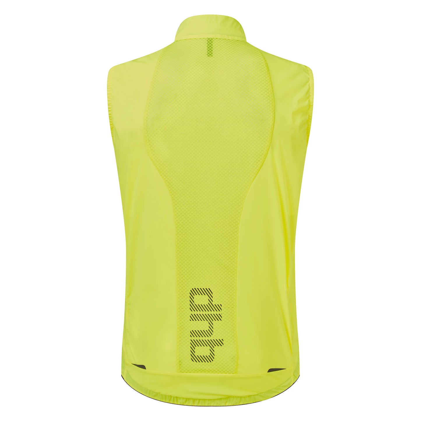 DHB Mens Aeron Packable Gilet - Fluro Yellow