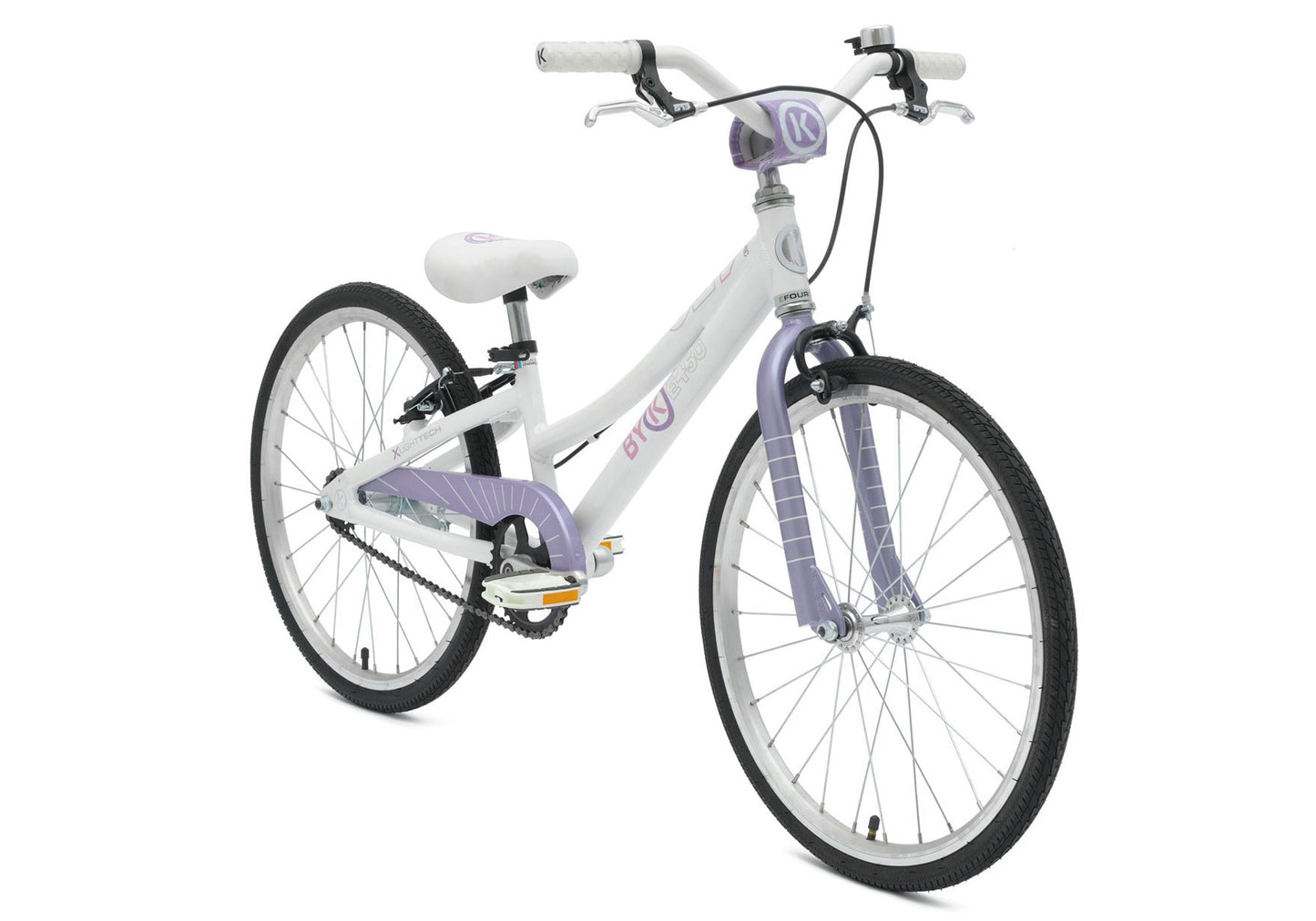 BYK E450 Girls White/Lilac Haze Woolys Wheels Sydney
