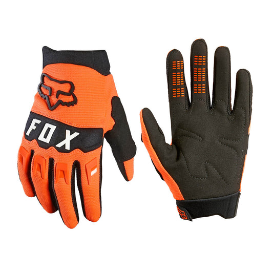 Fox Dirtpaw Youth MTB Gloves - Fluro Orange buy online at Woolys Wheels Sydney