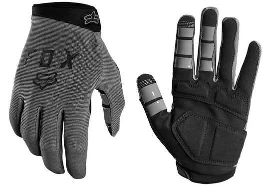 Fox Ranger Mens MTB Gel Gloves, Pewter Woolys Wheels Sydney