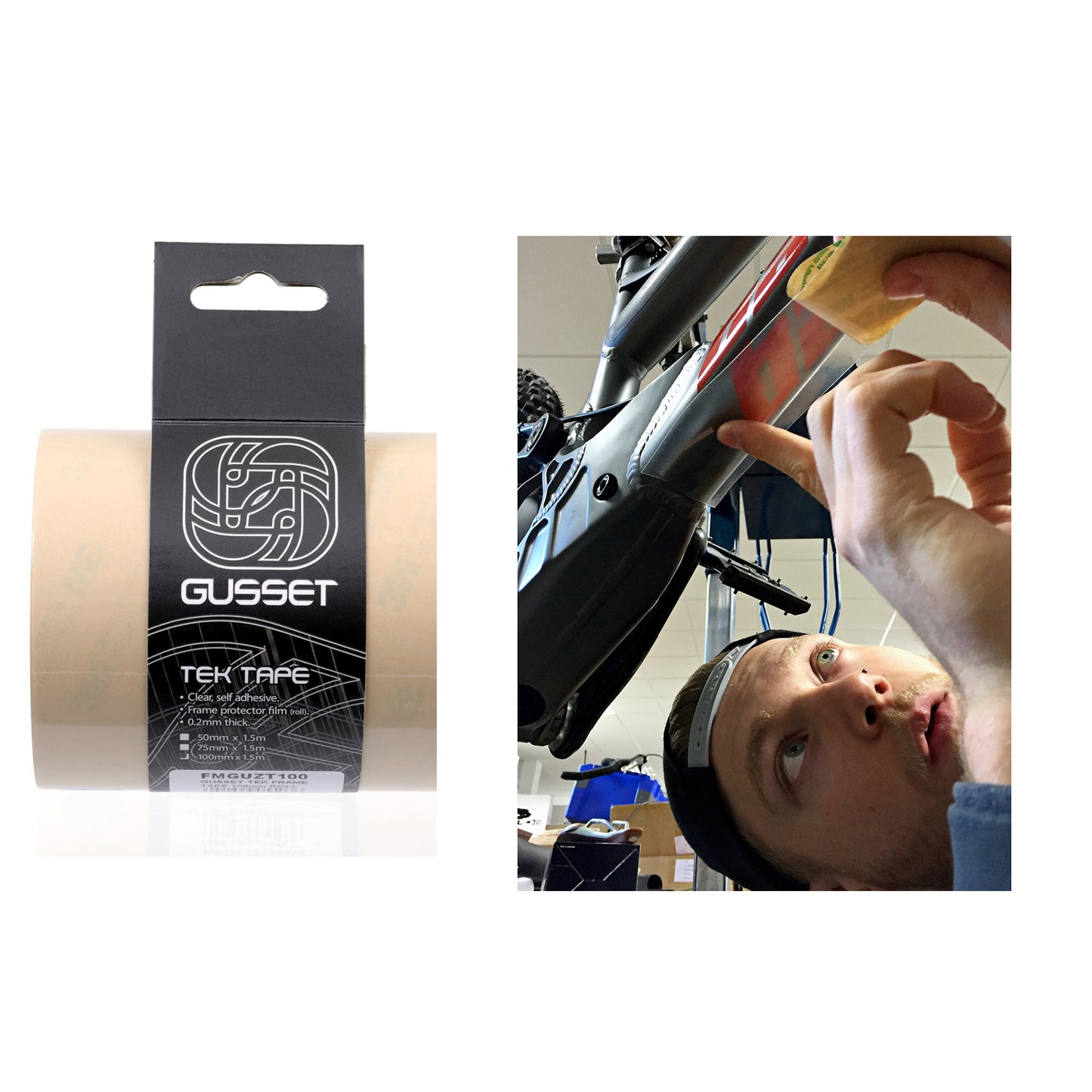 Gusset Tek Frame Tape, 75mm x 1.5m