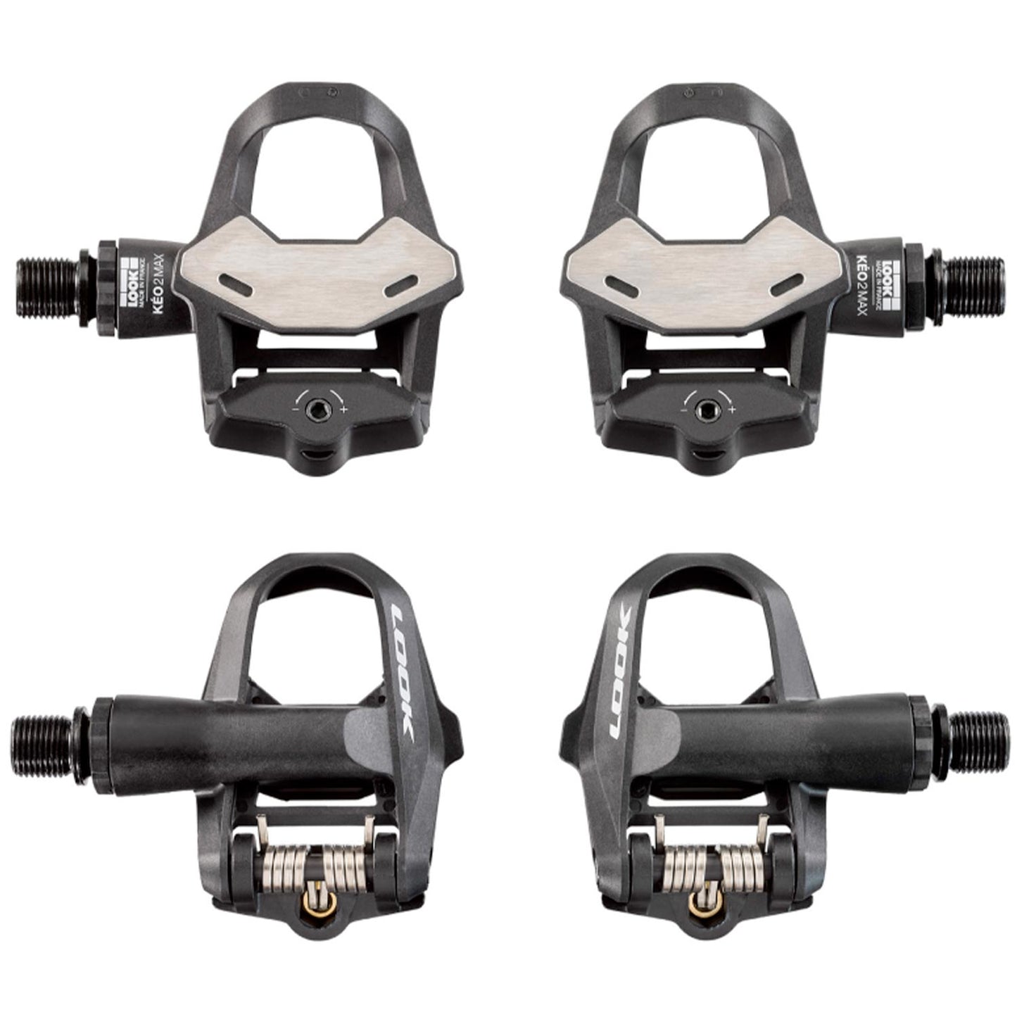 Look Keo 2 Max Road Pedals, Black