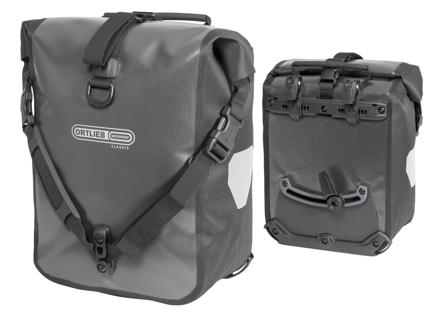 Ortlieb Back-Roller Classic Rear Panniers, Asphalt Black