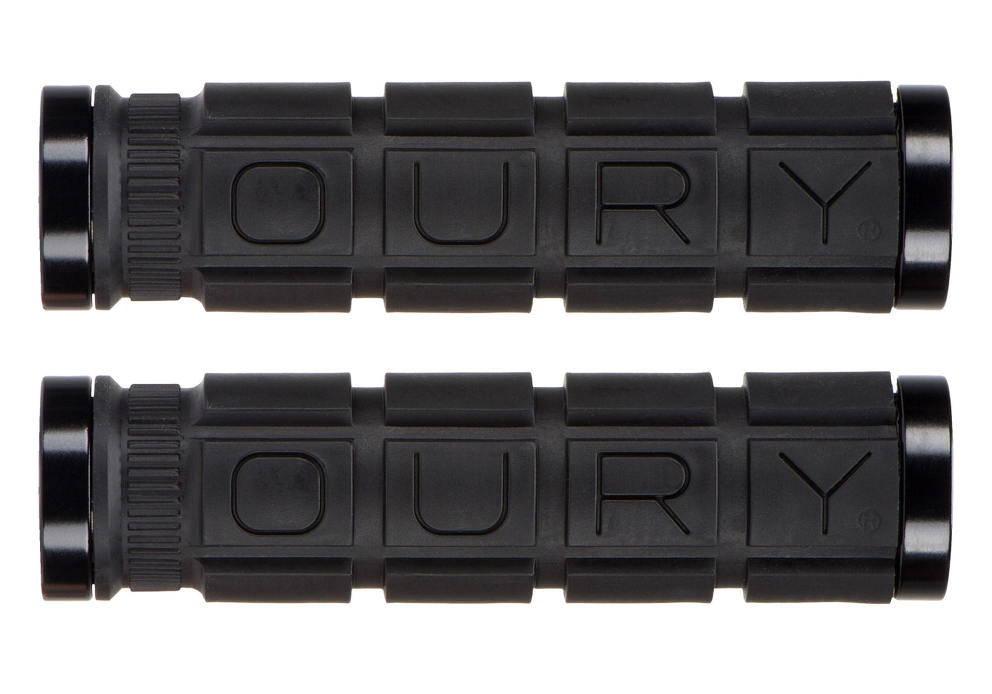 Oury Lock-On MTB Grips, Black Sydney Woolys Wheels