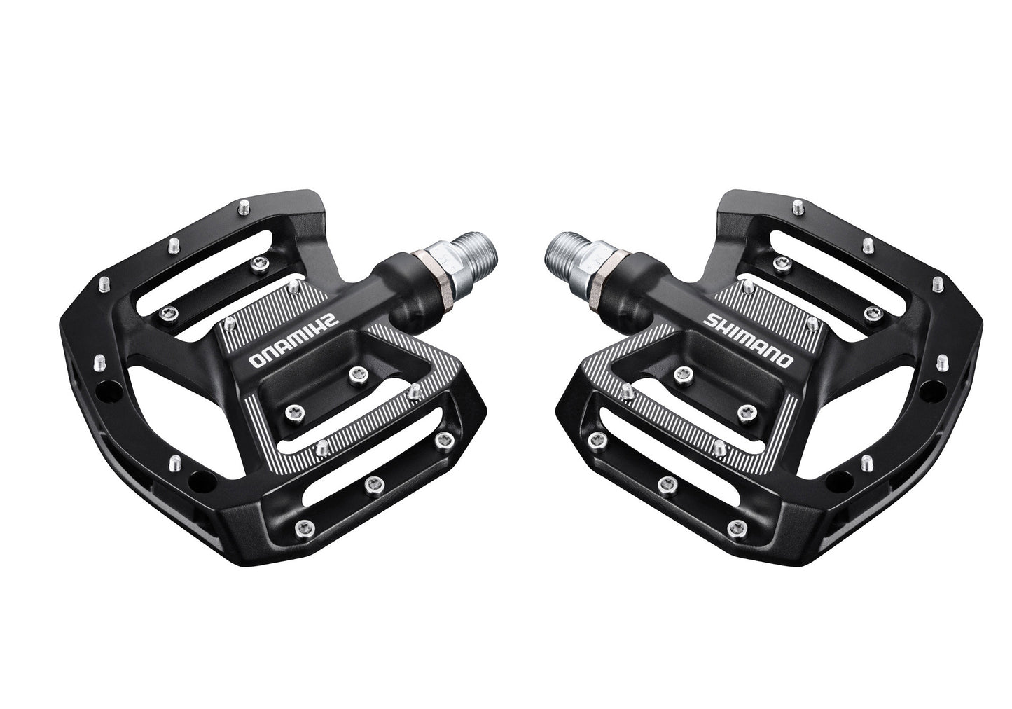 Shimano PD-GR500 Flat Platform Pedals, Black