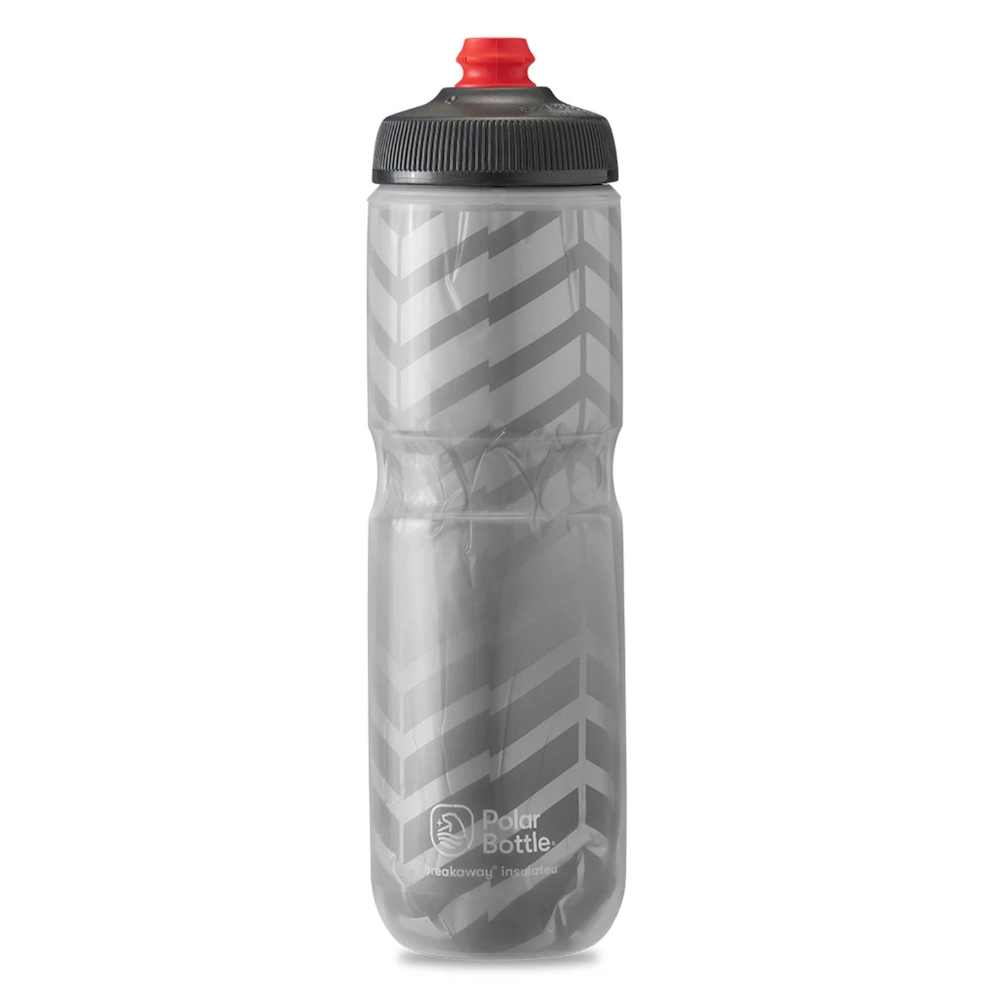 Polar Breakaway Insulated Water Bottle, Charcoal/Silver, 710ml