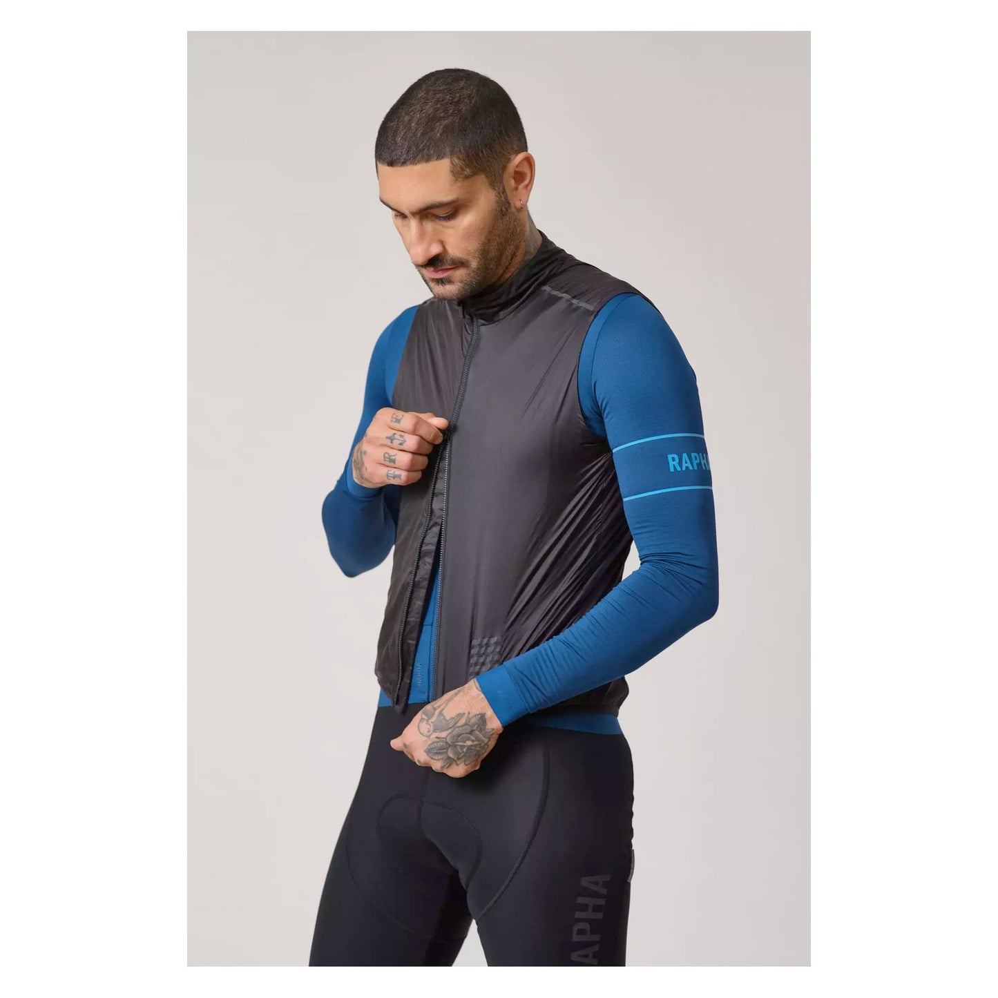 Rapha Men's Pro Team Insulated Gilet, Peach/Orange
