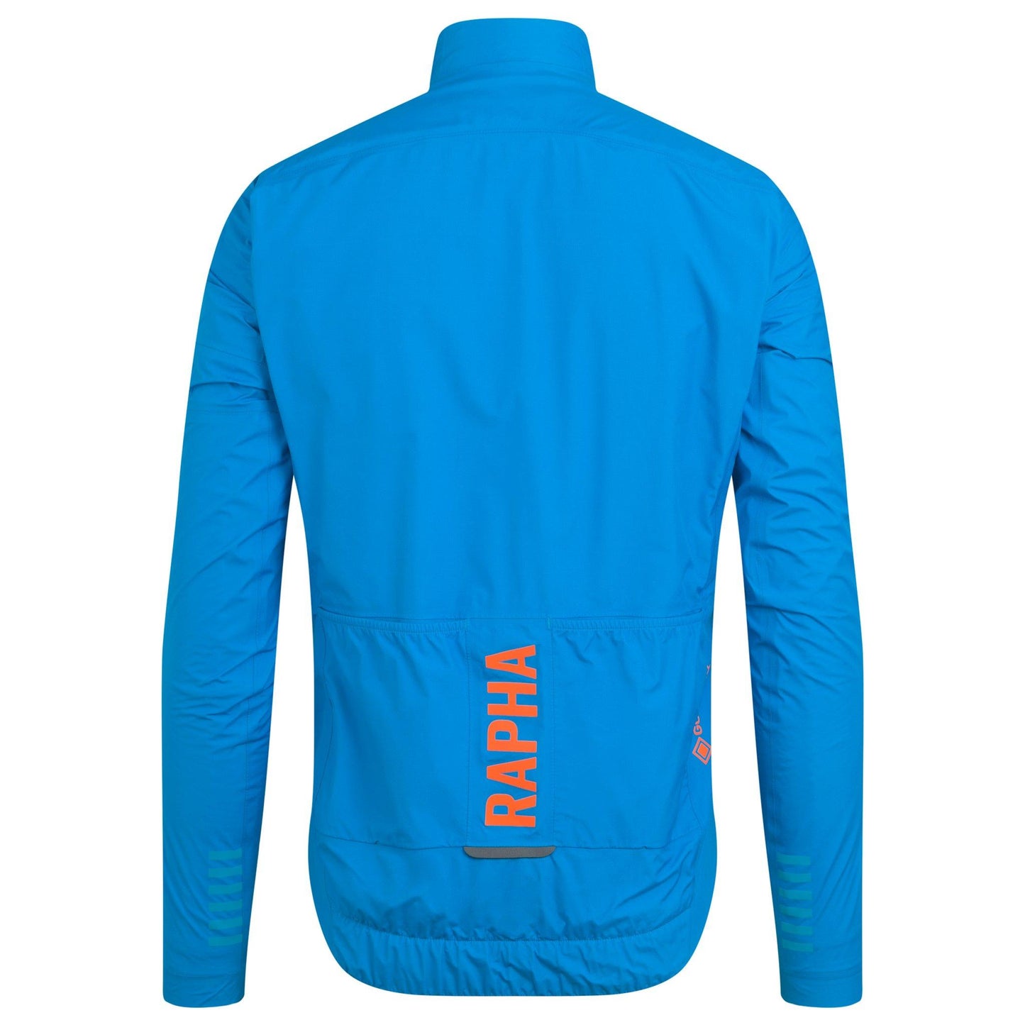 Rapha Men's Pro Team Gore-Tex Insulated Rain Jacket, Blue/Orange
