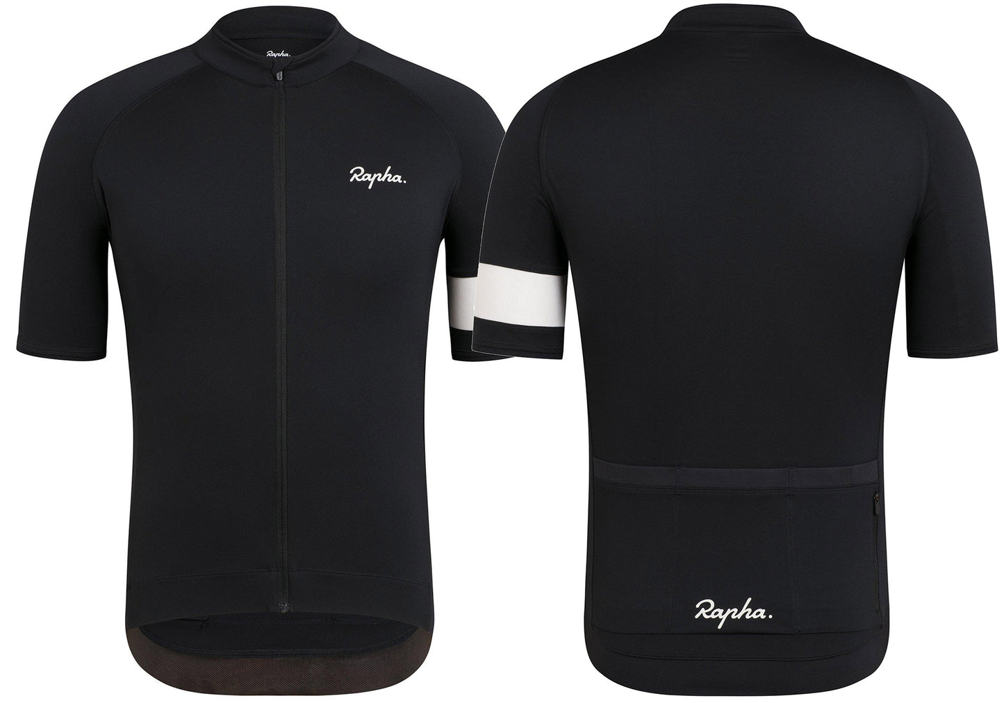 Rapha Core Mens Jersey, Black Woolys Wheels Sydney