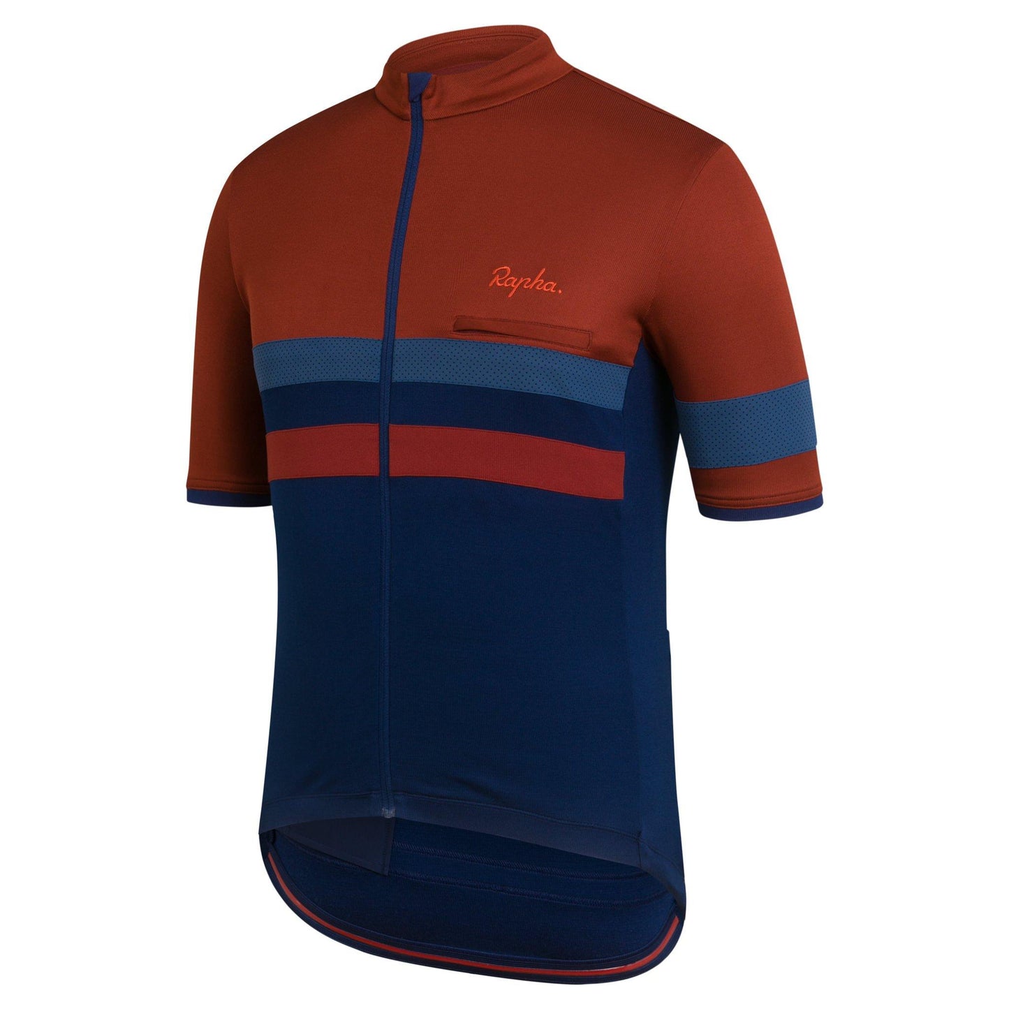 Rapha Men's Brevet Jersey - Brick