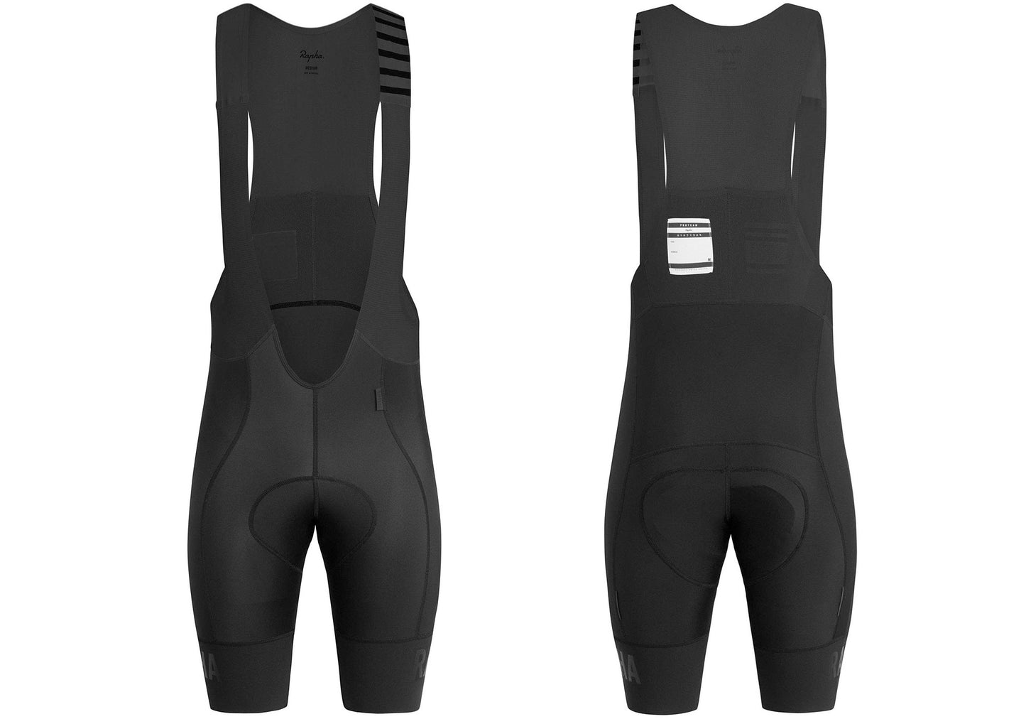 Rapha Mens Pro Team Bib Shorts Regular, Black Woolys Wheels Sydney