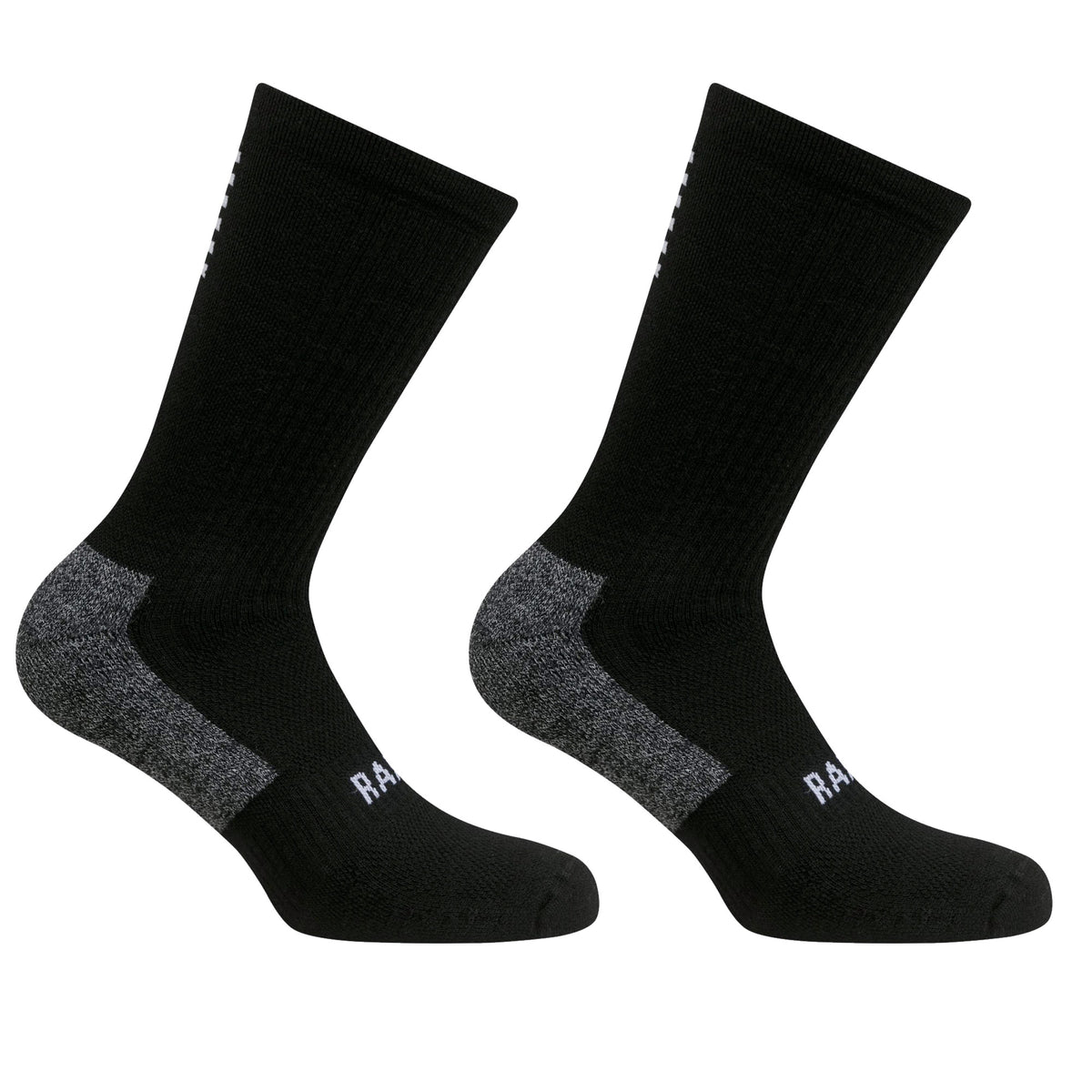 Rapha Pro Team Winter Socks, Black/White – woolyswheels.com.au