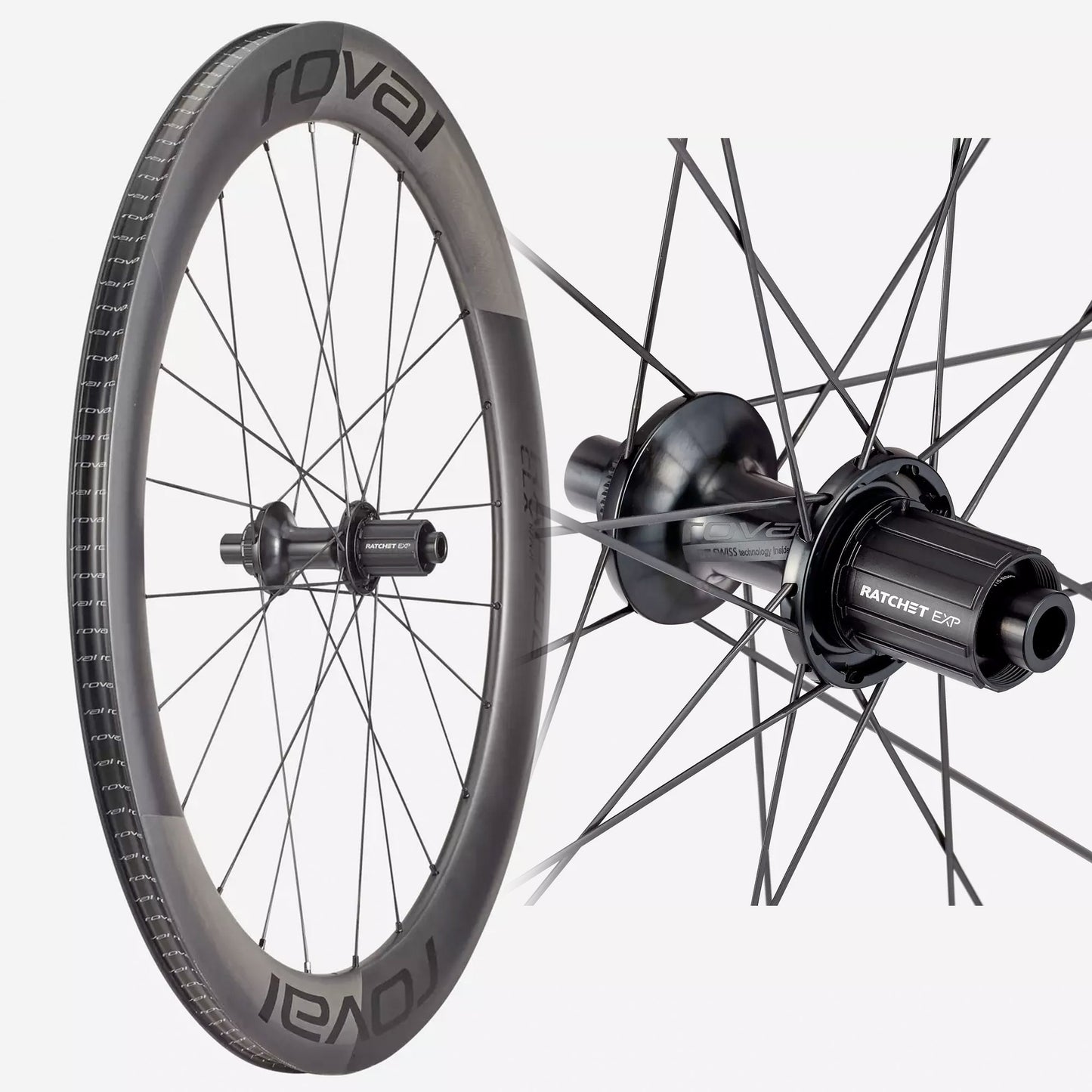 Roval Rapide CLX II 700C Carbon Clincher Rear Wheel