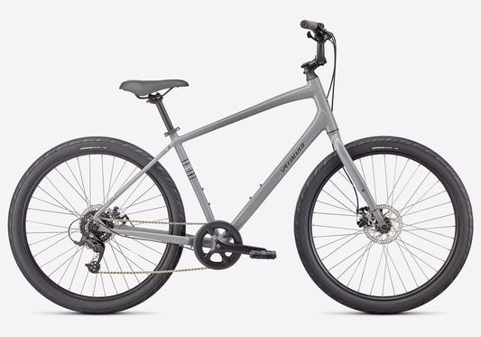 2022 Specialized Roll 2.0 Unisex Fitness/Urban Bike - Gloss Cool Grey, buy online Woolys Wheels Sydney