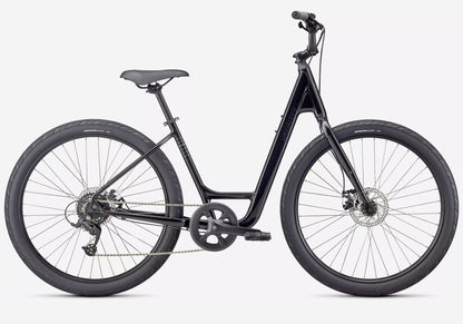 2022 Specialized Roll 2.0 Low Entry Unisex Fitness/Urban Bike - Gloss Black, buy online Woolys Wheels