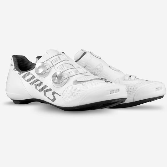 Specialized S-Works Vent Road Shoes - White, Woolys Wheels Sydney