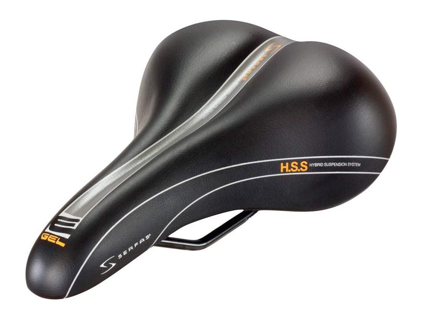 Serfas Mens E-Gel Comfort Saddle