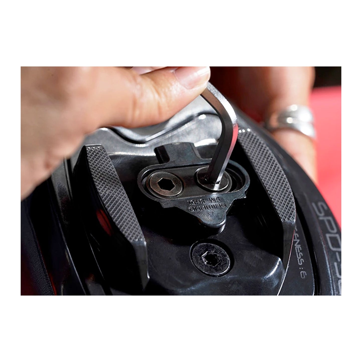 Shimano SM-SH41 Cleat Adapters For SPD-SL Includes Cleat Bolts